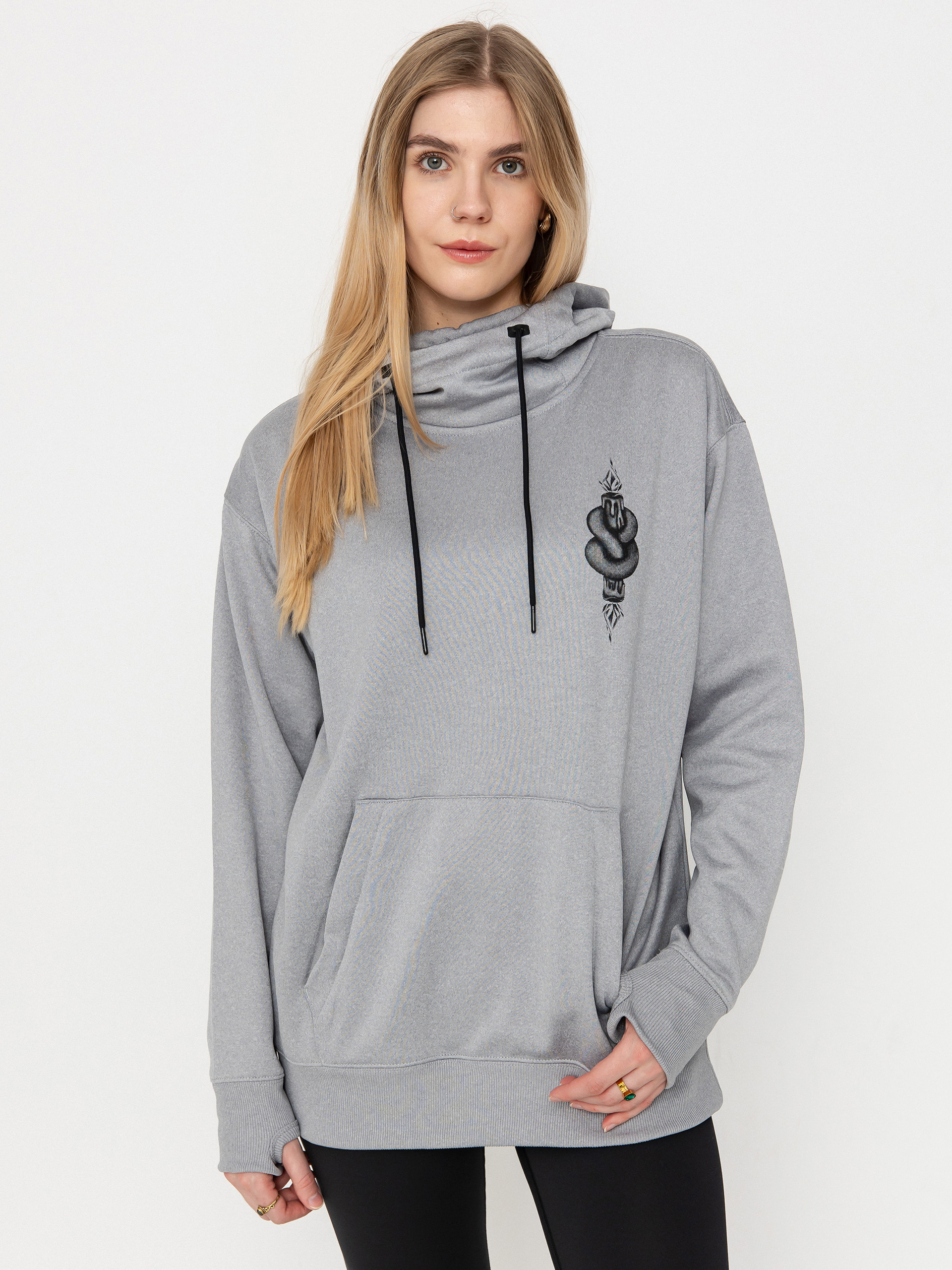 u0422u0435u0440u043cu043eu0441u0432u0456u0442u0448u043eu0442 Volcom Riding Hydro HD Wmn (heather grey)