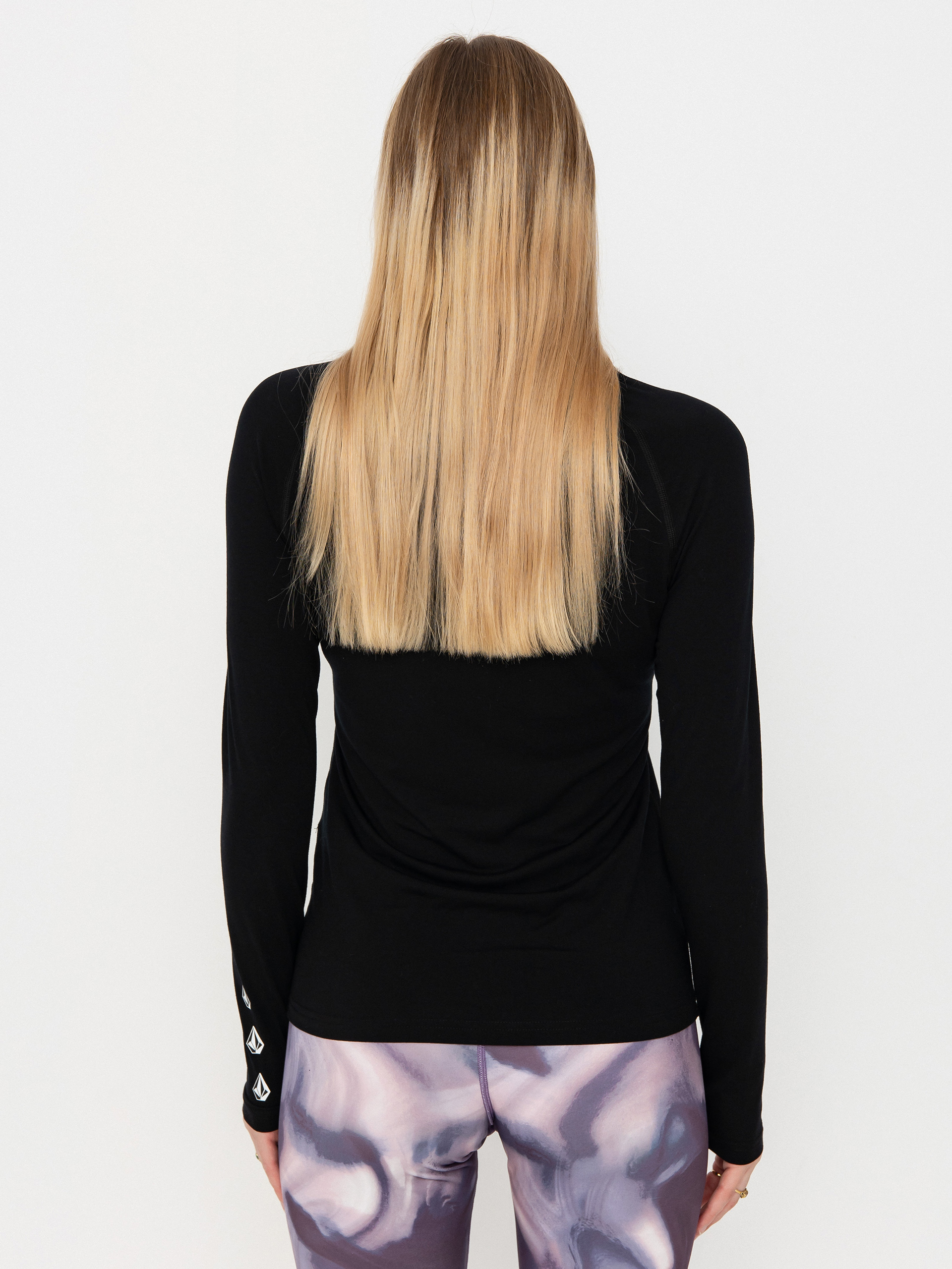 Жіночий Термолонгслів Volcom Merino Blend Crew (black)