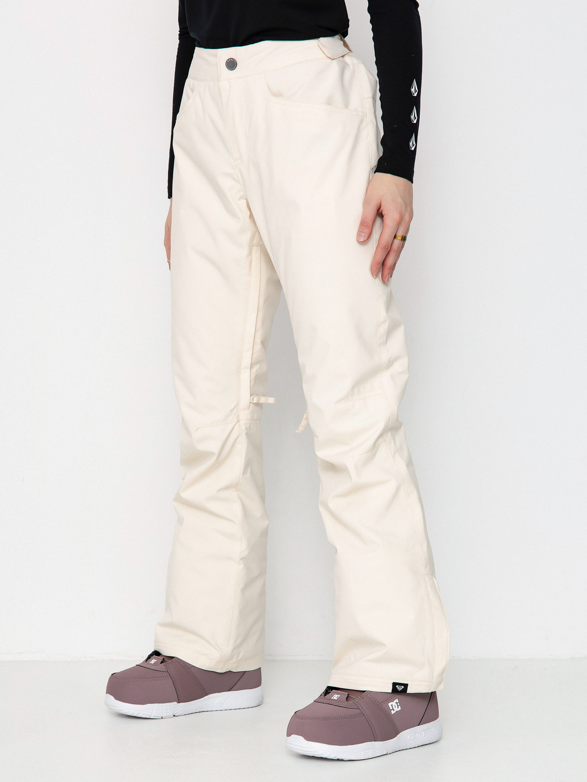 Жіночі Сноубордичні штани Roxy Backyard (buttercream)