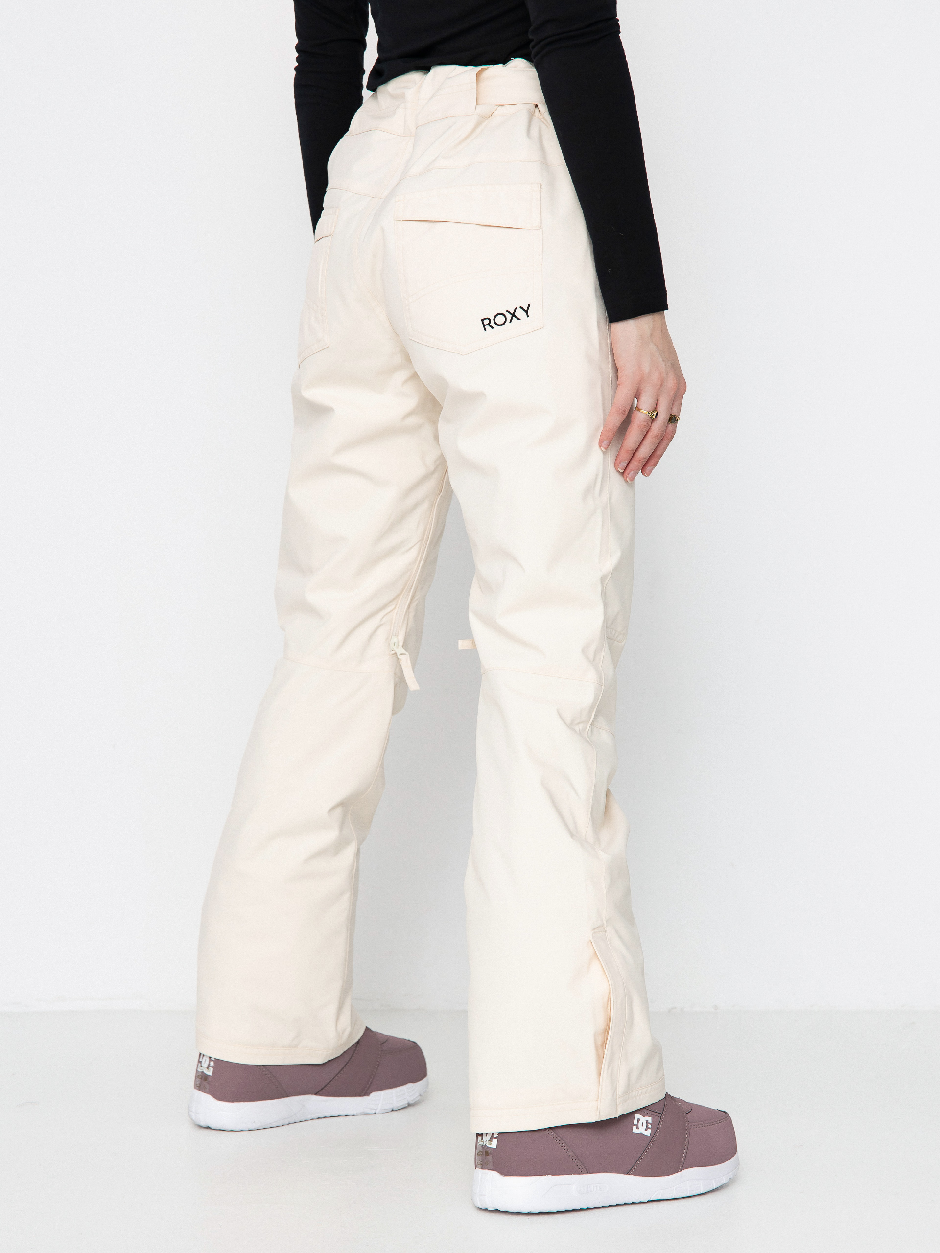 Жіночі Сноубордичні штани Roxy Backyard (buttercream)