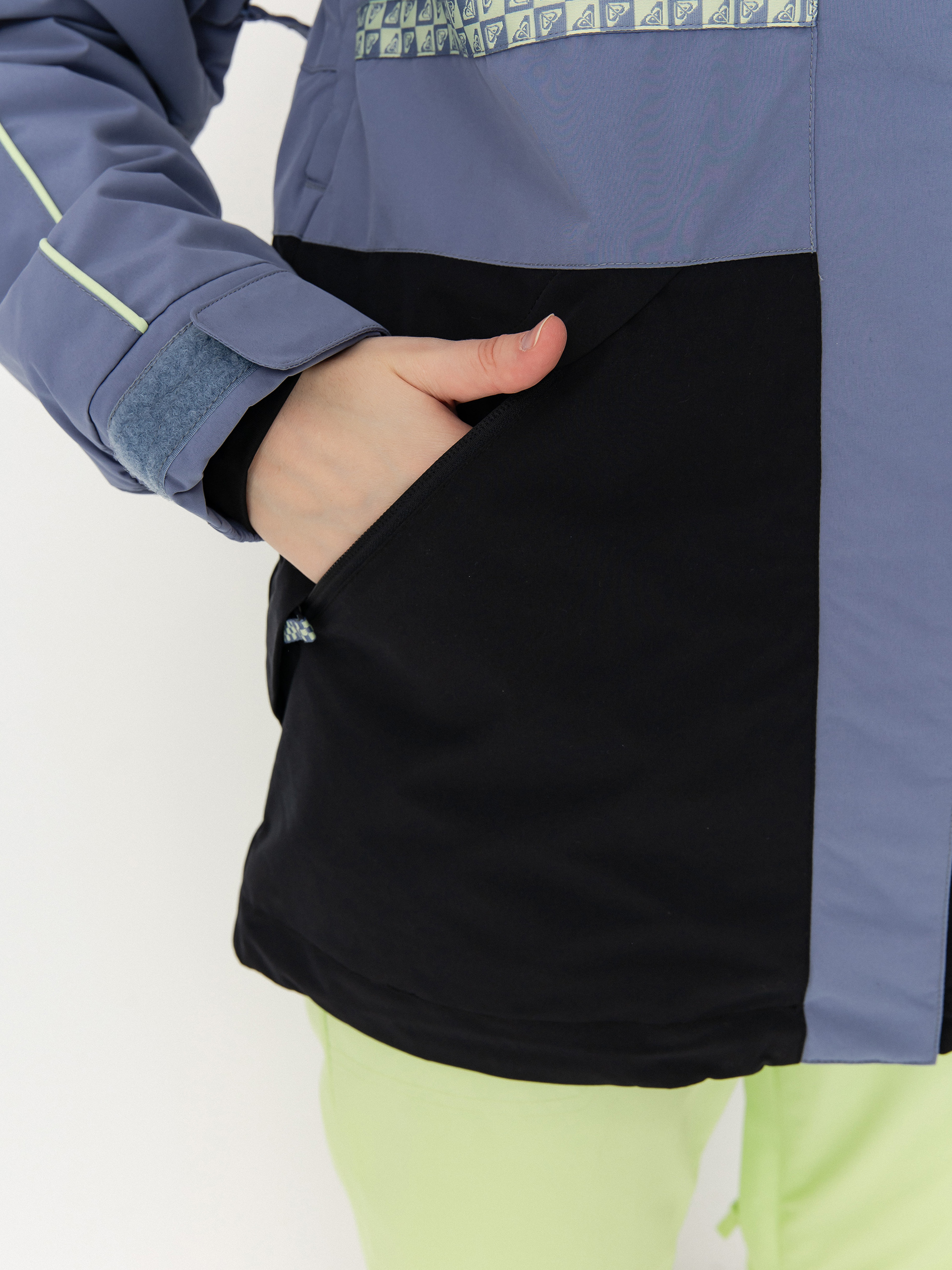 Жіноча Сноубордична куртка Roxy Highridge Hoodie (wild wind)