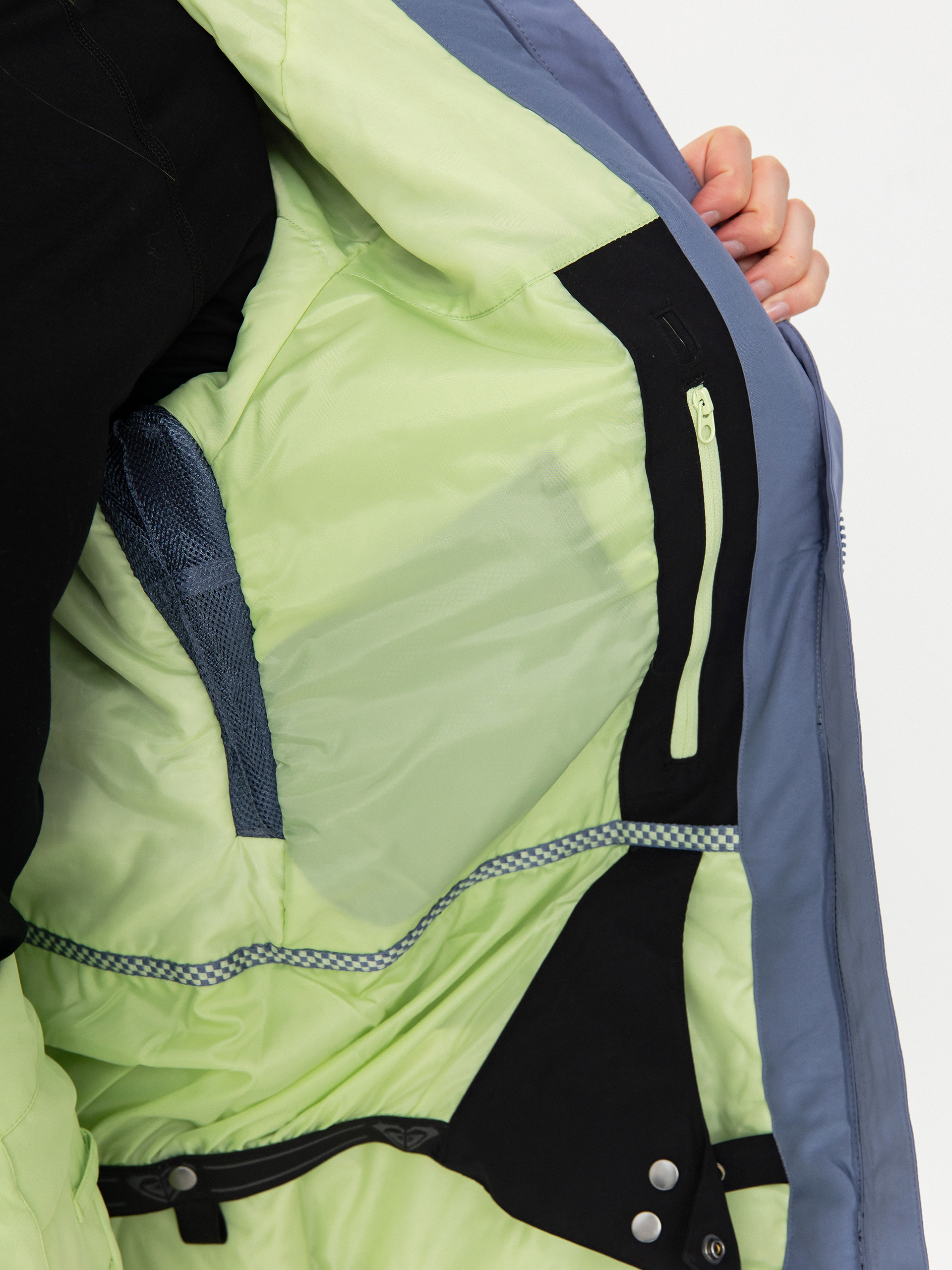 Жіноча Сноубордична куртка Roxy Highridge Hoodie (wild wind)