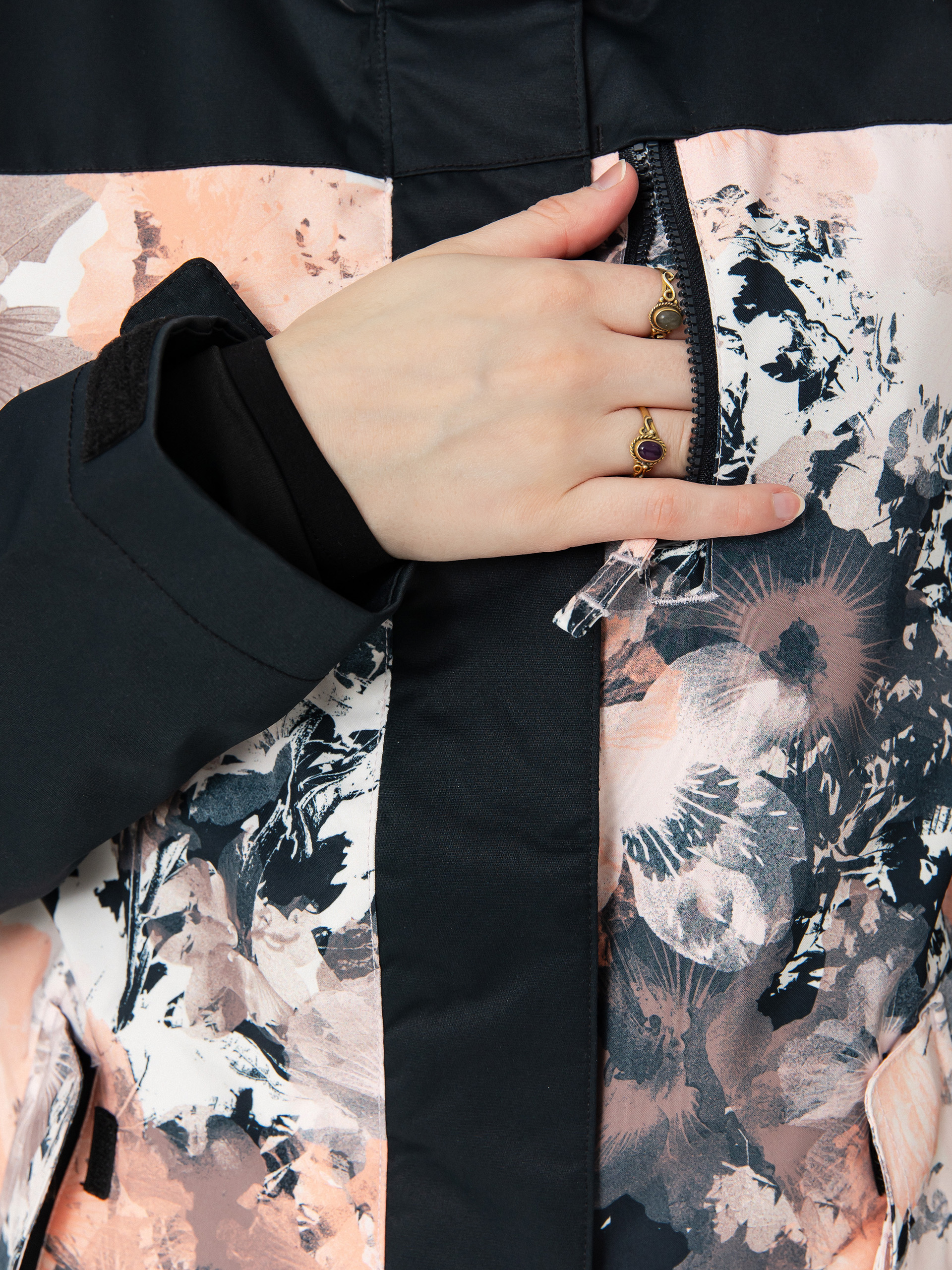 Жіноча Сноубордична куртка Roxy Jetty Block (dreamy picture)