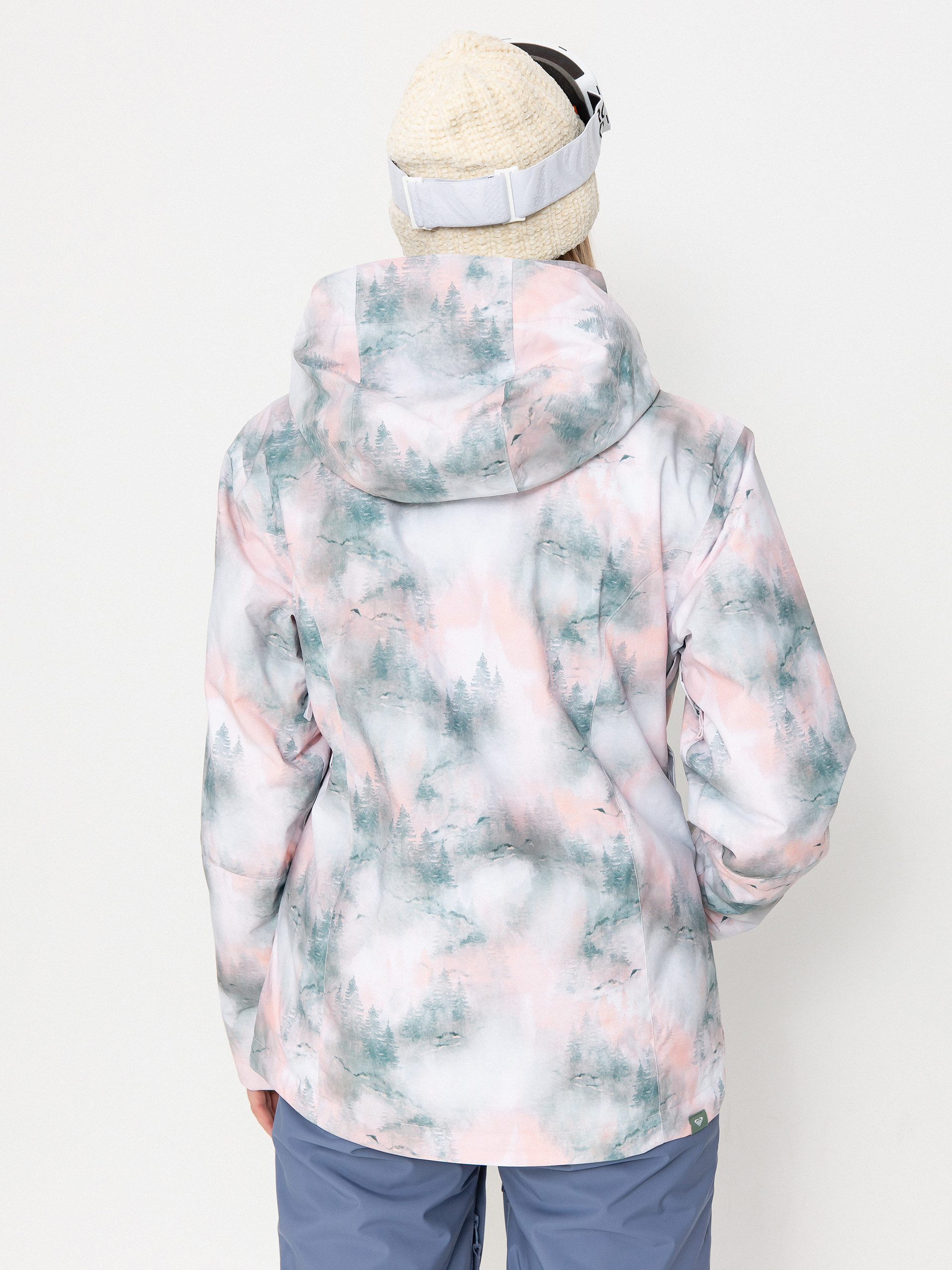 Жіноча Сноубордична куртка Roxy Jetty (mystery fog)