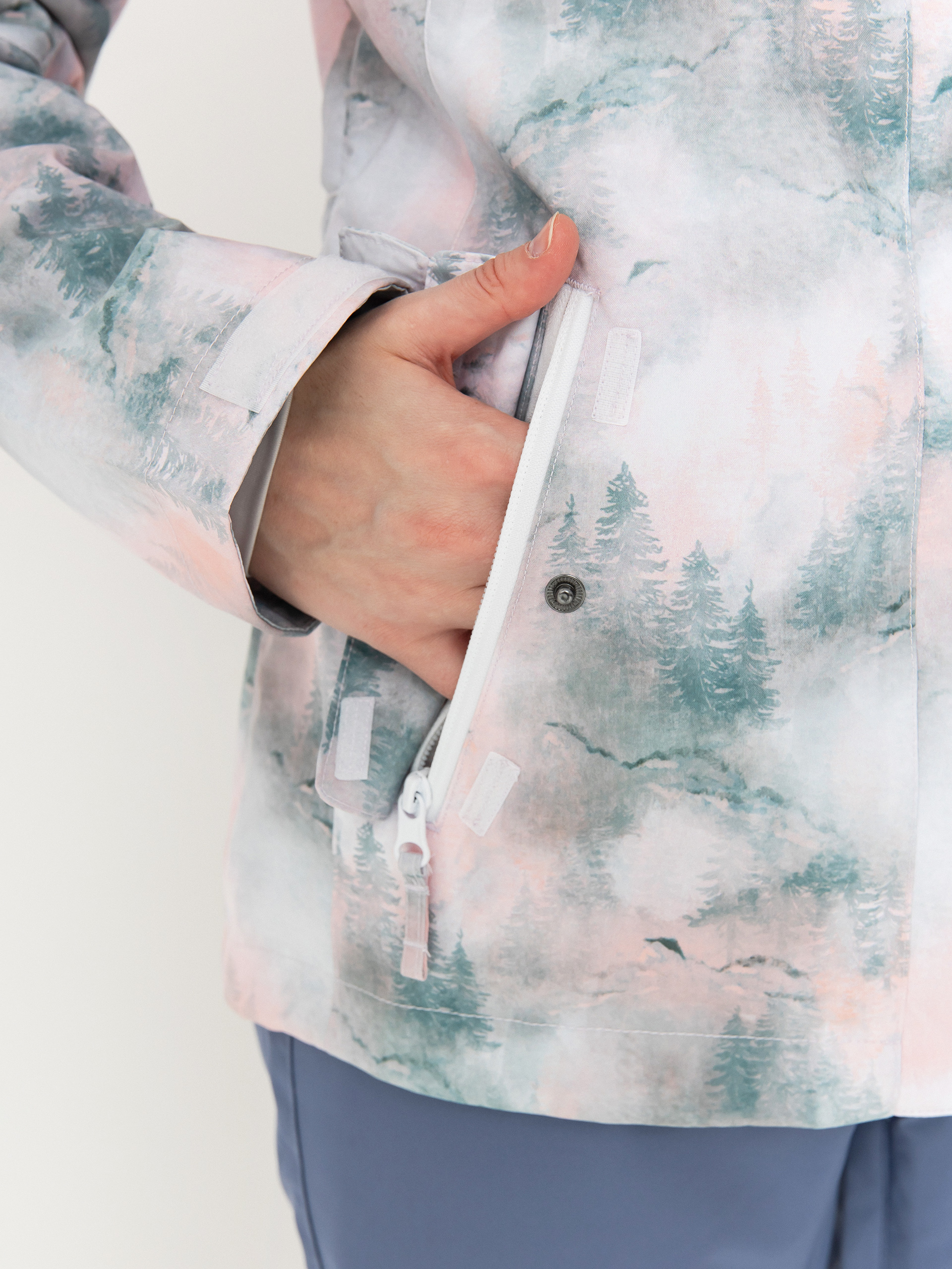 Жіноча Сноубордична куртка Roxy Jetty (mystery fog)