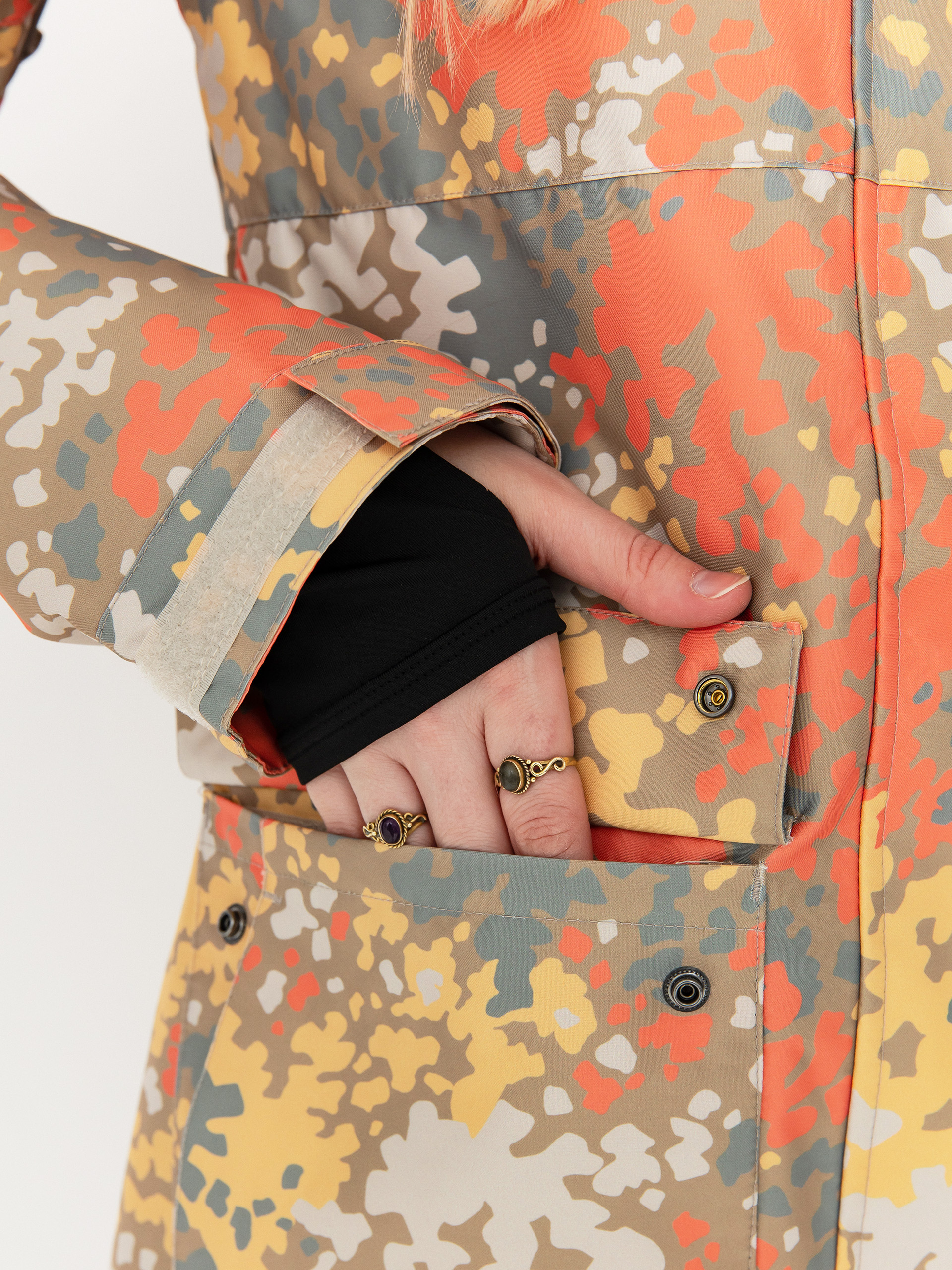 Жіноча Сноубордична куртка DC Cruiser (fractal coral)