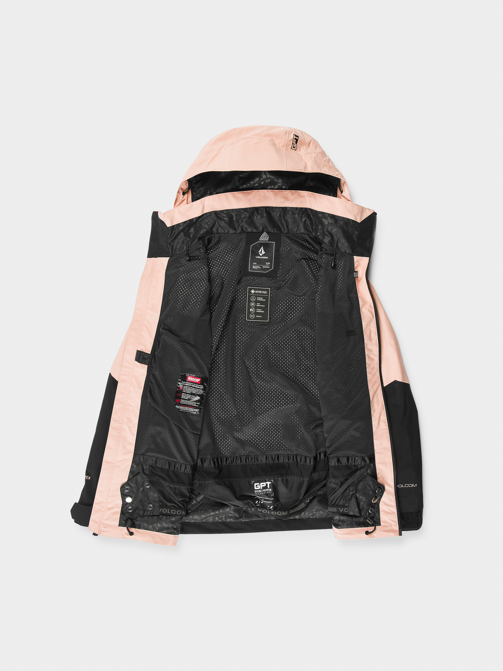 Жіноча Сноубордична куртка Volcom At Stretch Gore Tex (coral haze)
