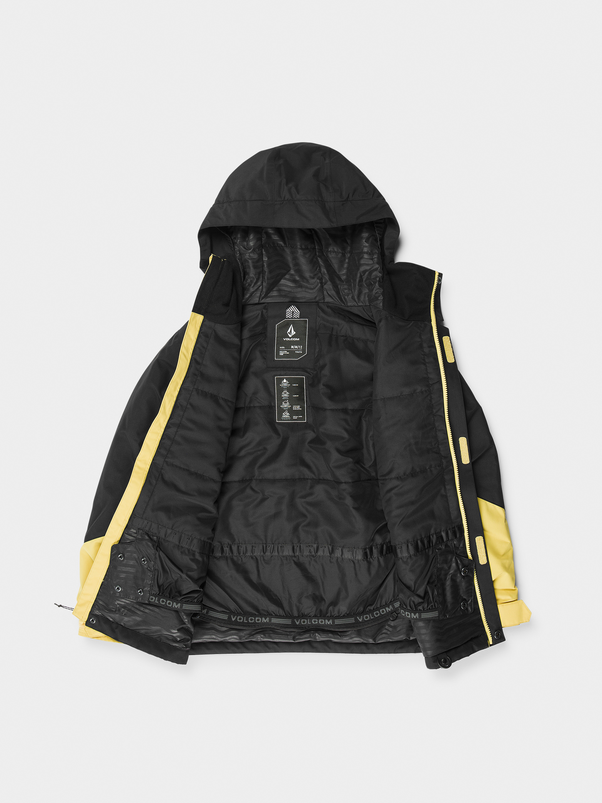 Сноубордична куртка Volcom Ryder Ins JR (dark yellow)