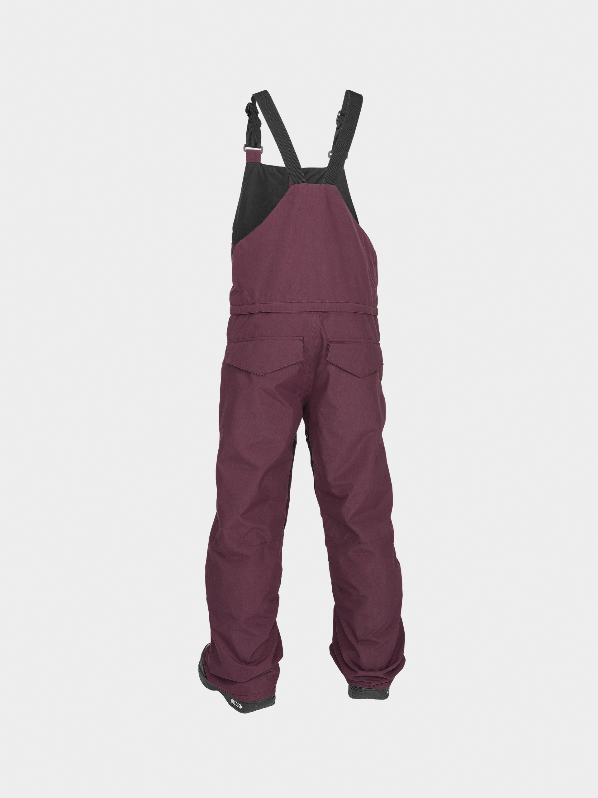 Сноубордичні штани Volcom Barkley Ins Bib Overall JR (burgundy)
