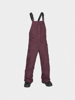 Сноубордичні штани Volcom Barkley Ins Bib Overall JR (burgundy)