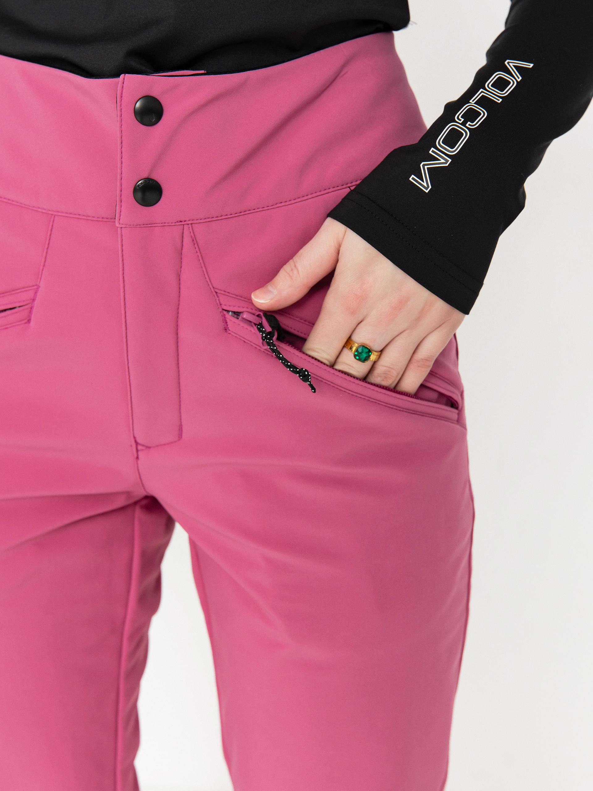 Жіночі Сноубордичні штани Volcom Battle Stretch (blurred violet)