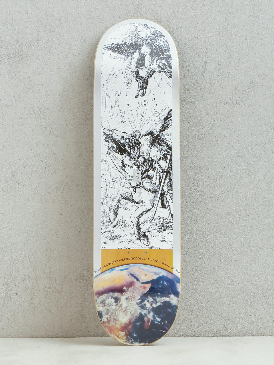 Декa Poetic Collective Earth Board (silver/yellow)