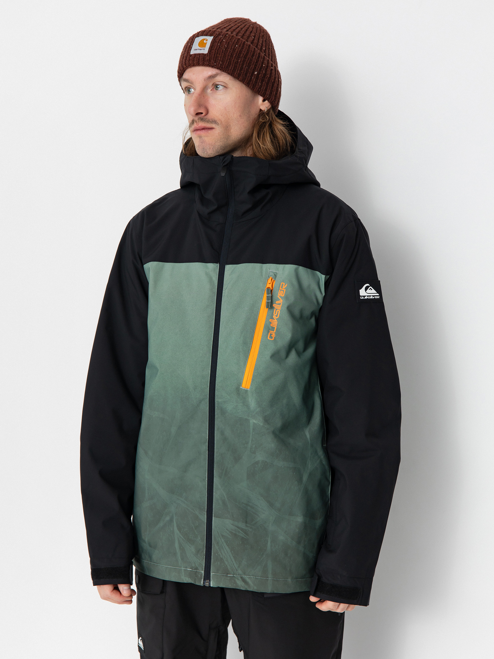 Чоловіча Сноубордична куртка Quiksilver Morton (gradient iced sea sp)
