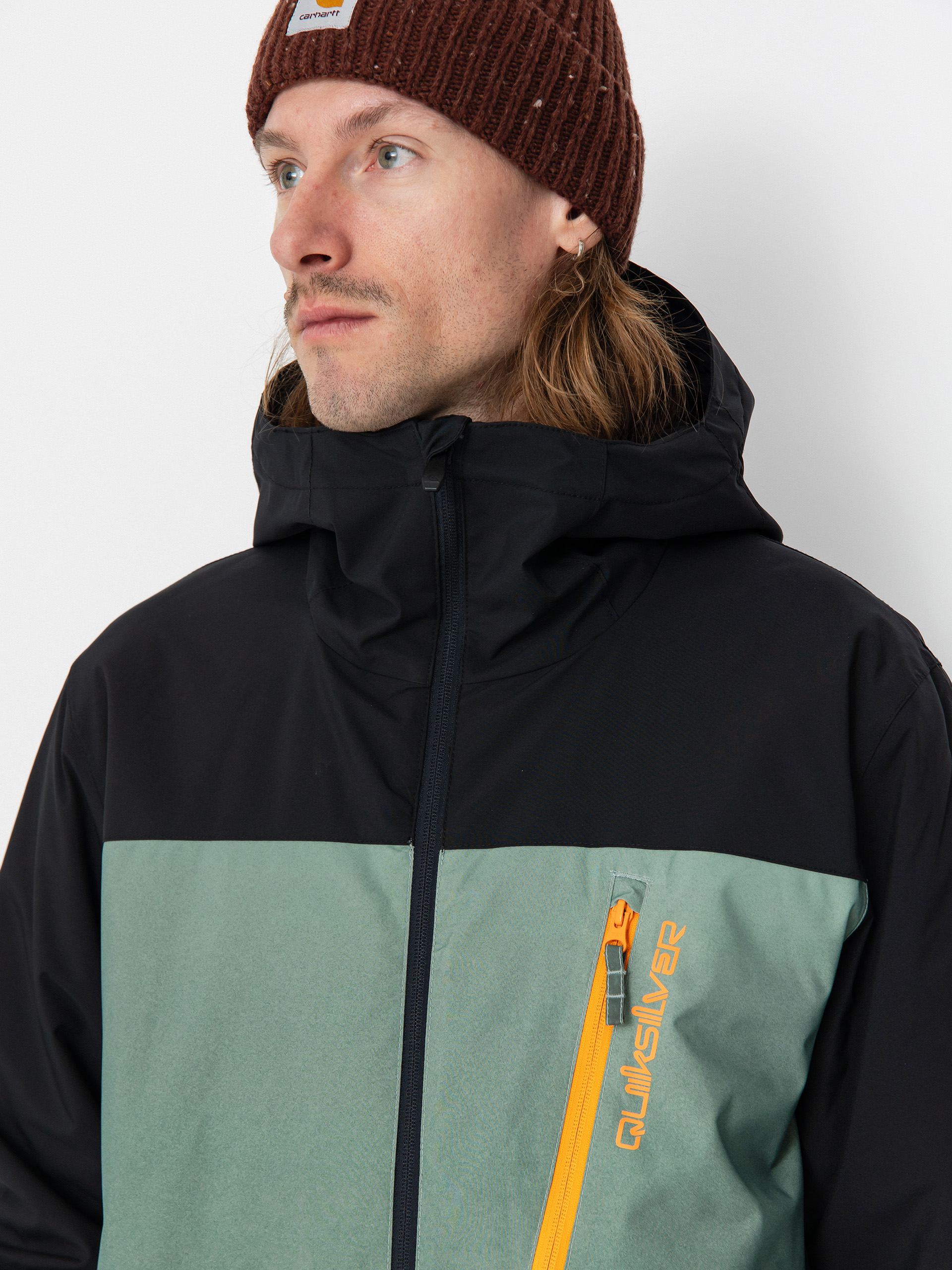 Чоловіча Сноубордична куртка Quiksilver Morton (gradient iced sea sp)