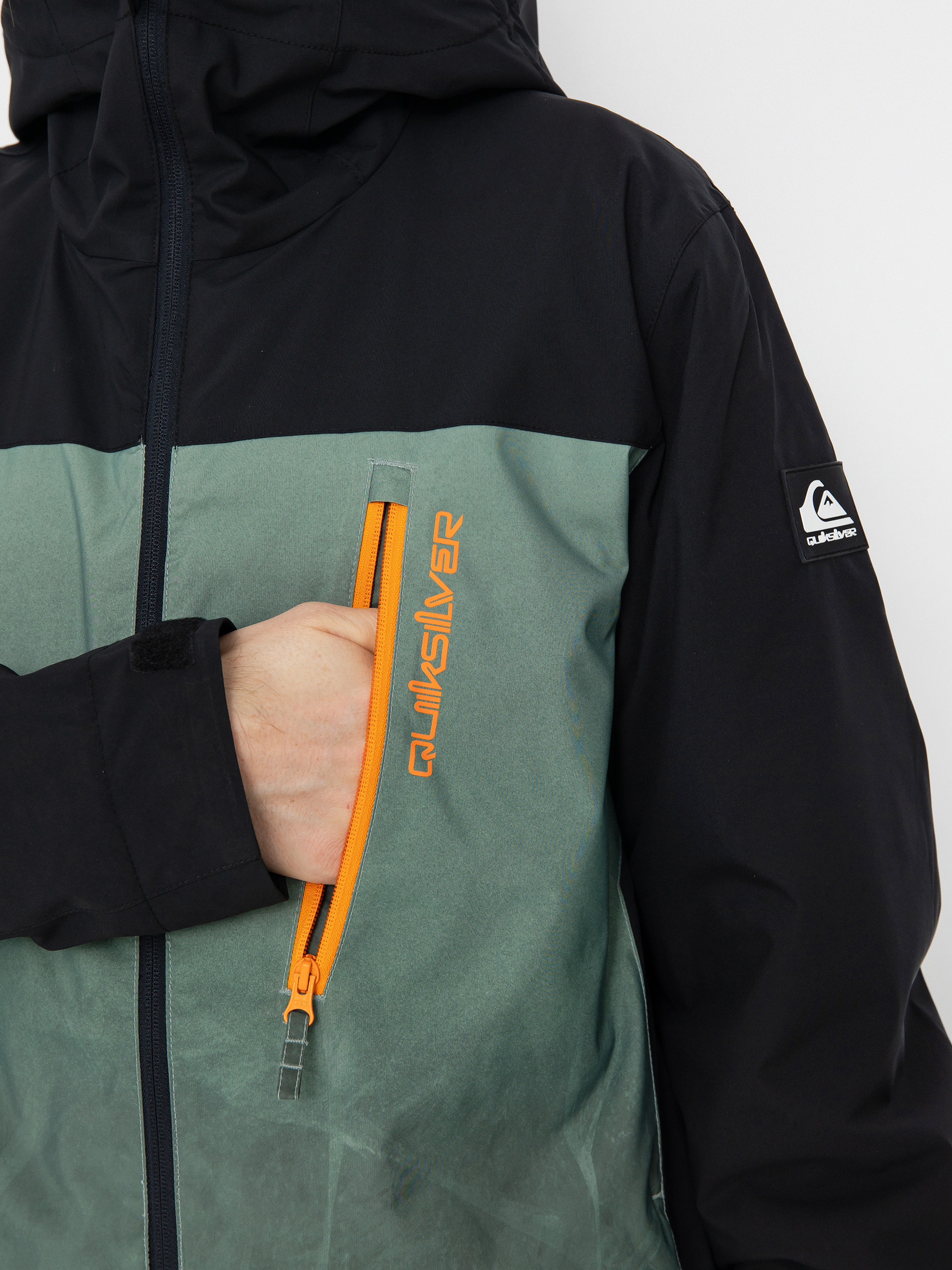 Чоловіча Сноубордична куртка Quiksilver Morton (gradient iced sea sp)