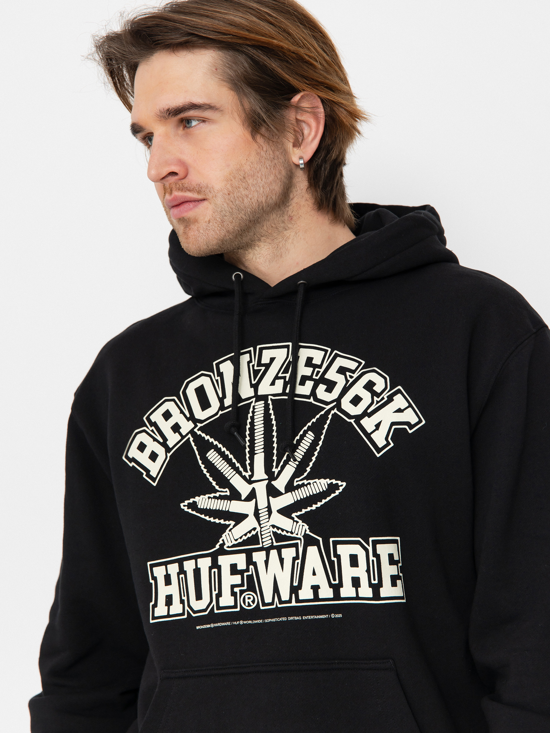 Худі HUF X Bronze Plantware HD (black)