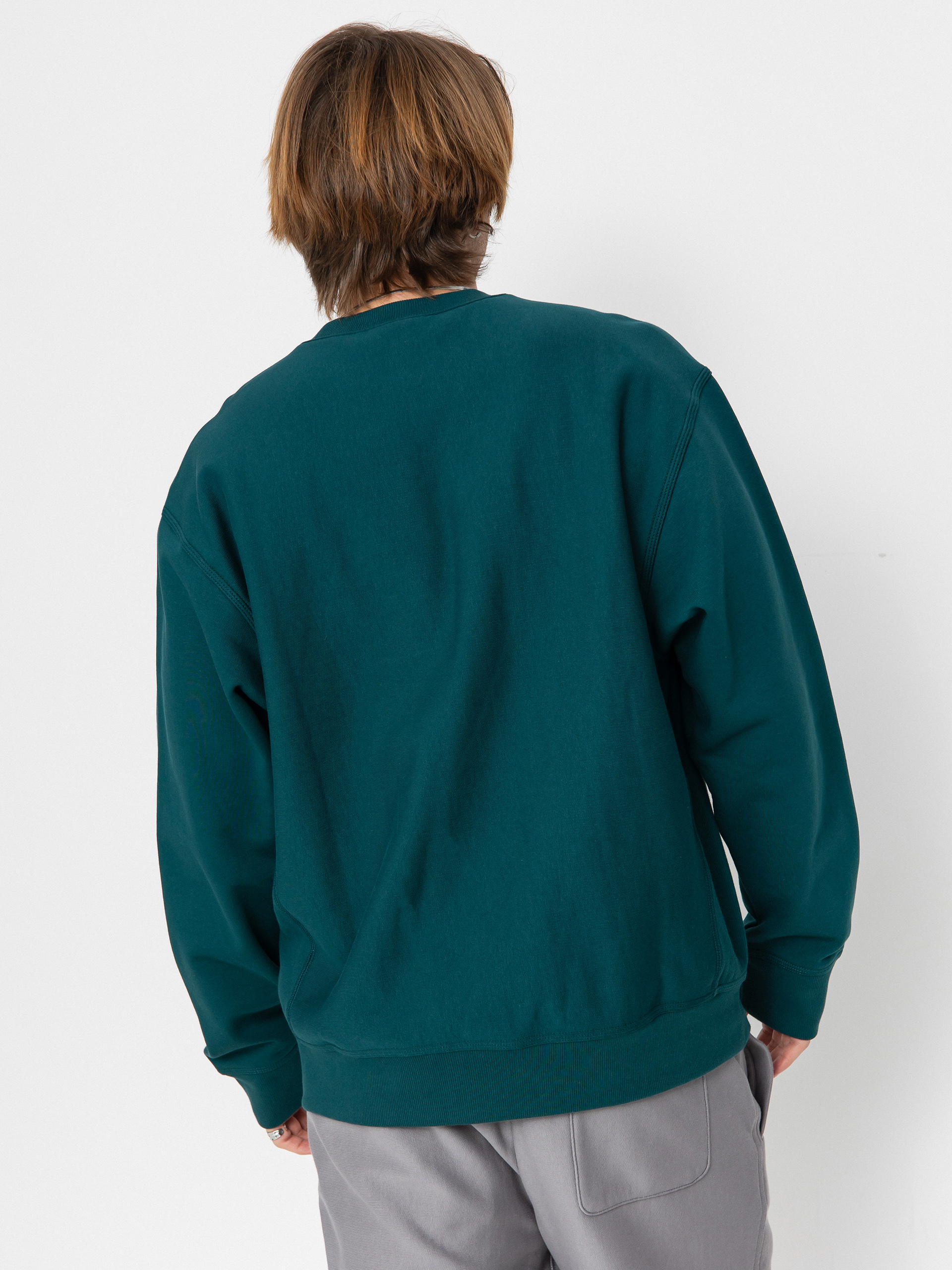 Світшот Carhartt WIP American Script (malachite)