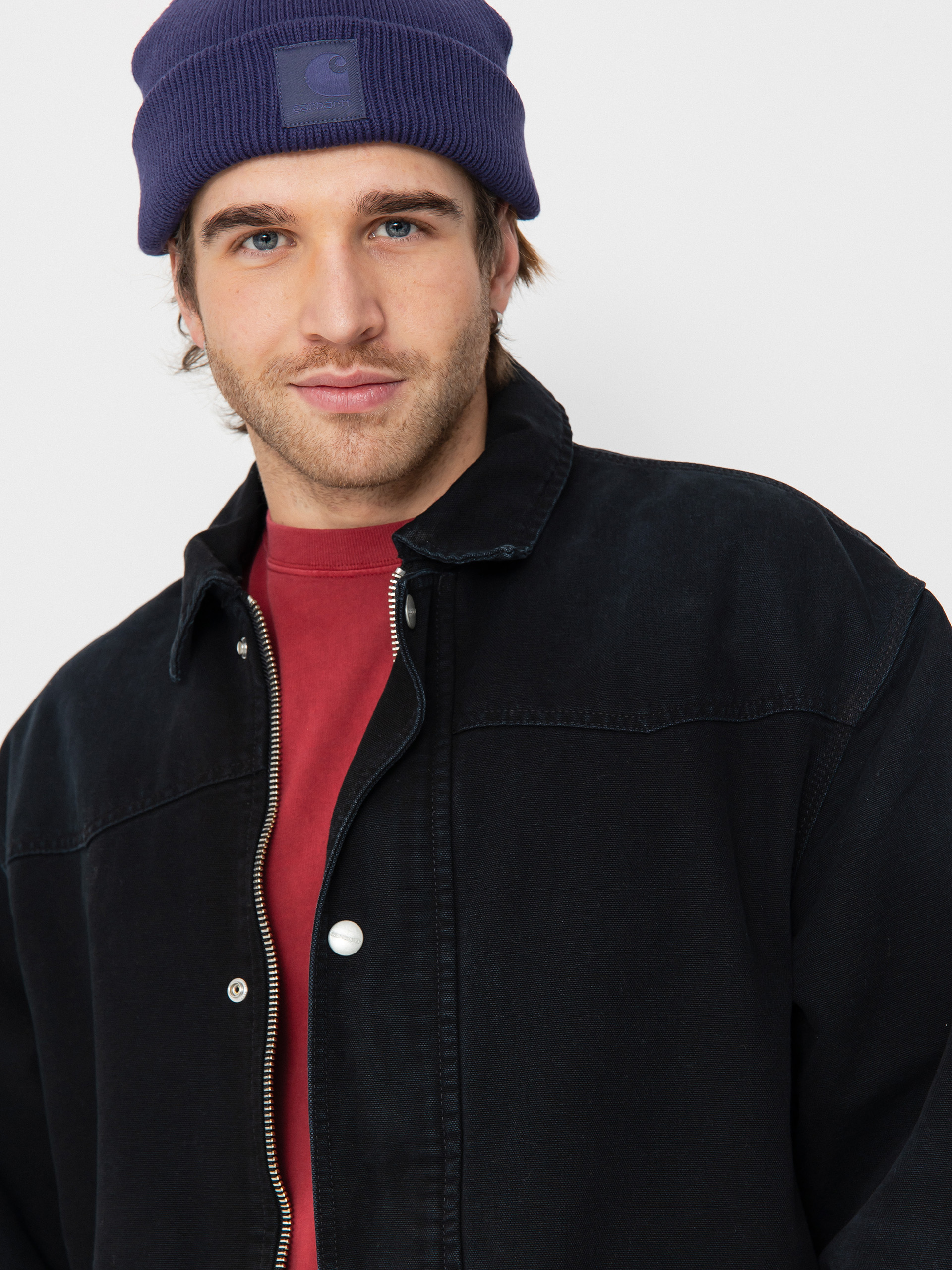 Куртка Carhartt WIP OG Santa Fe Coat (black/black)