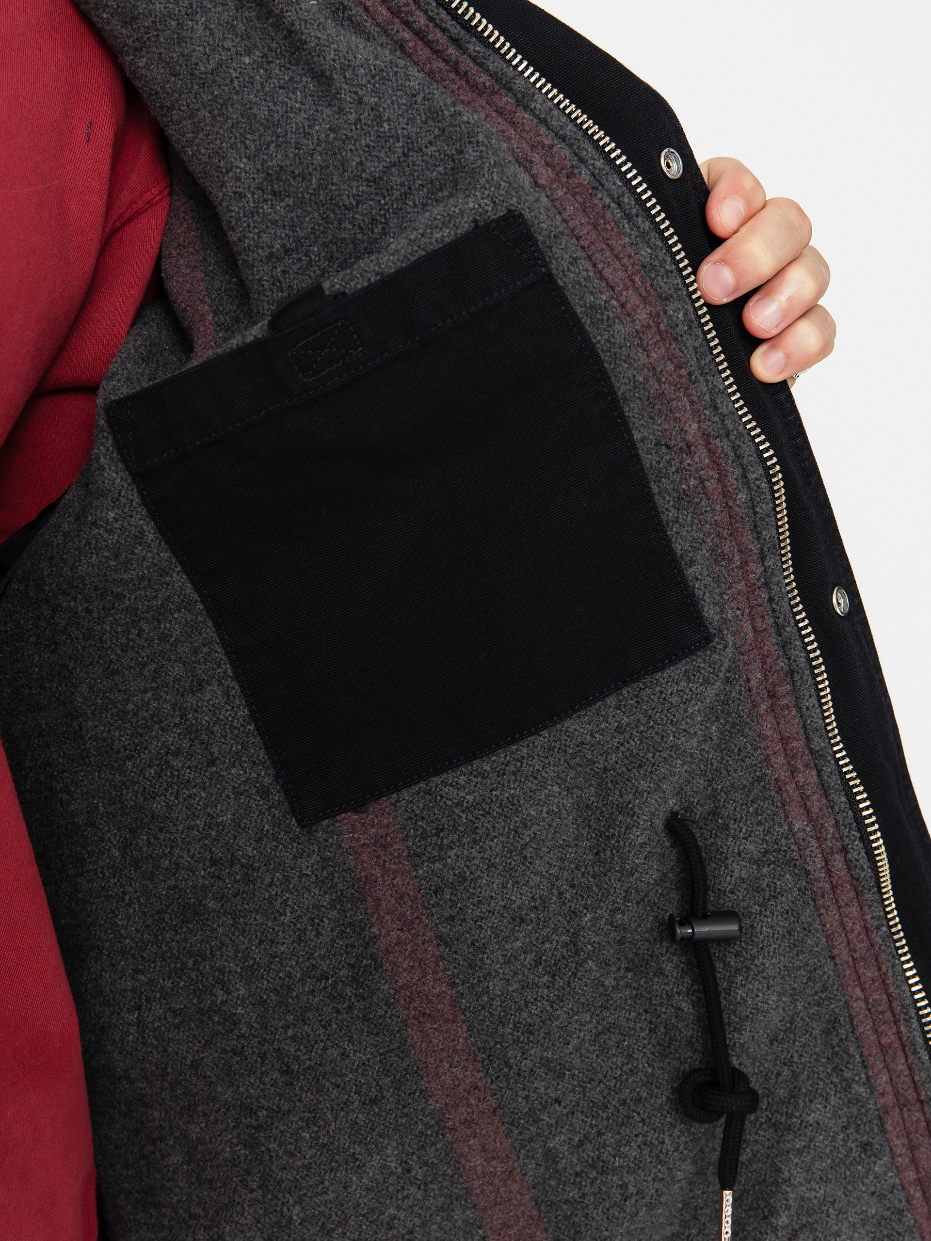 Куртка Carhartt WIP OG Santa Fe Coat (black/black)