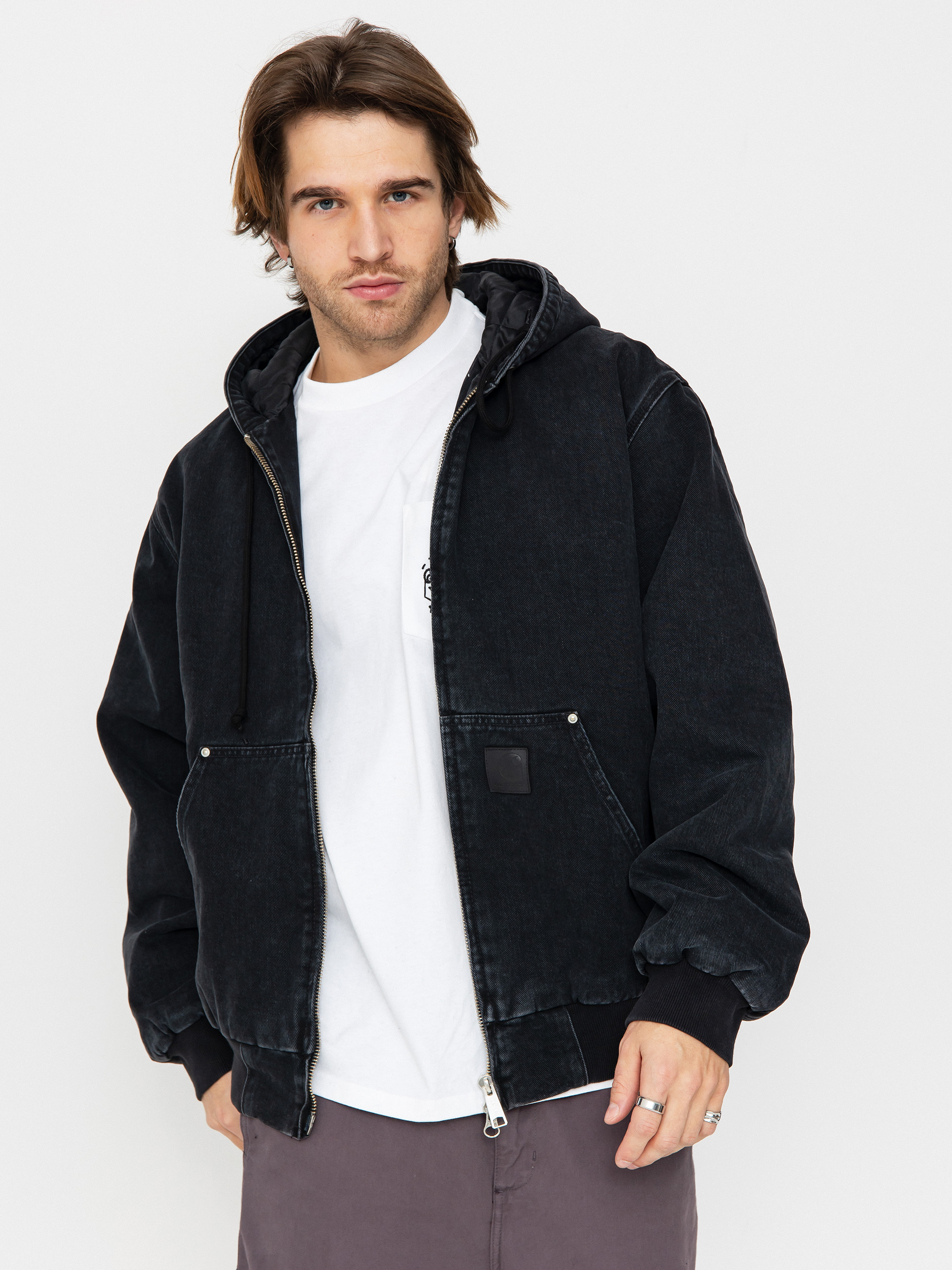 Куртка Carhartt WIP OG Active Rivet (black)