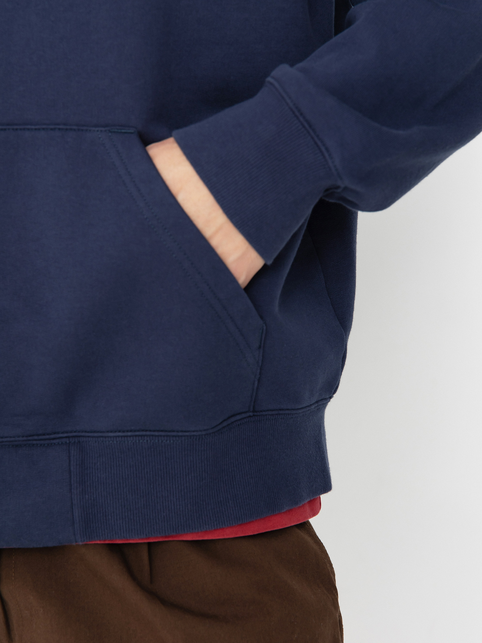 Худі Carhartt WIP Runaway ZHD (blue/vermillion)