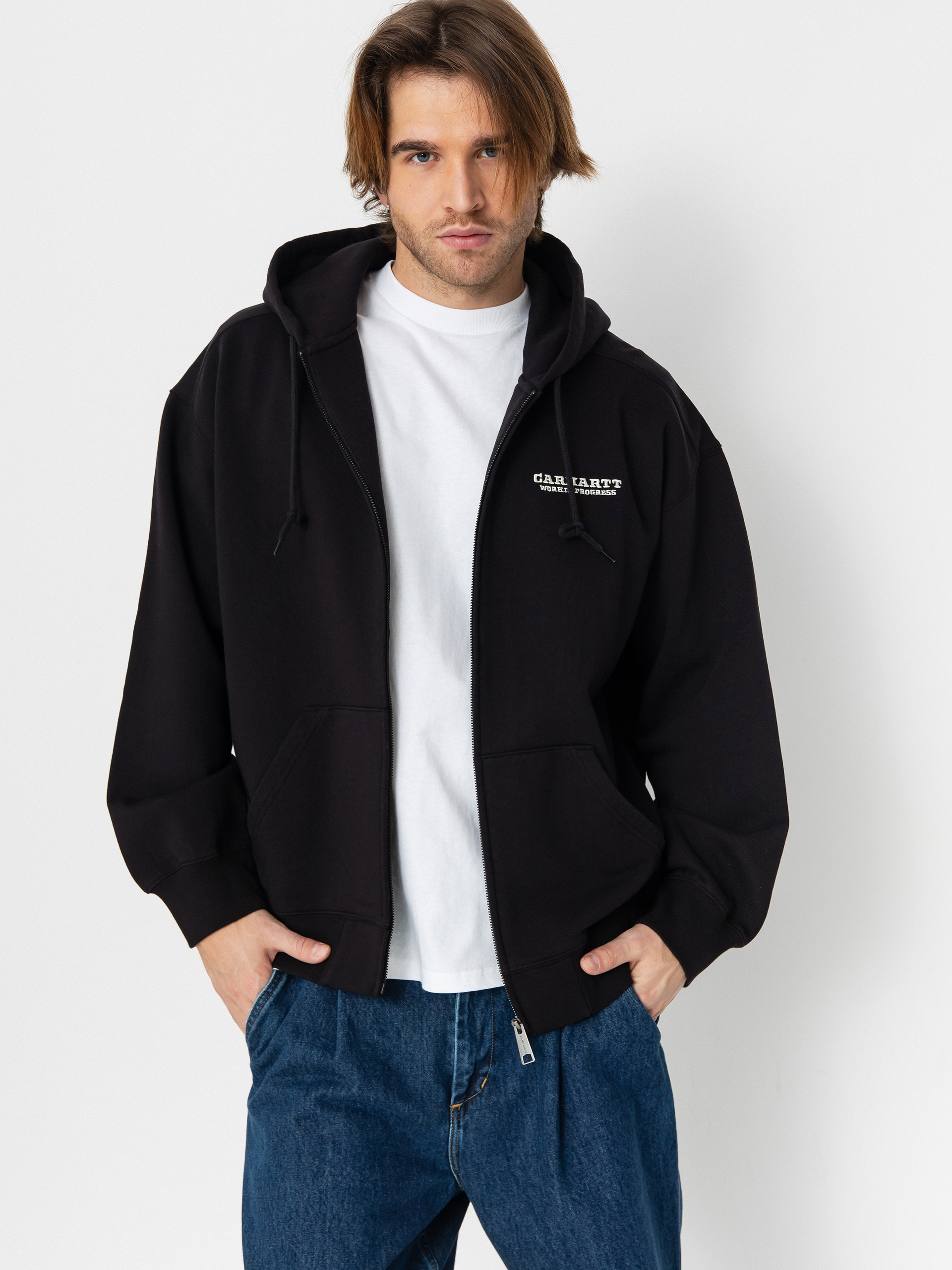 Худі Carhartt WIP Runaway ZHD (black/wax)