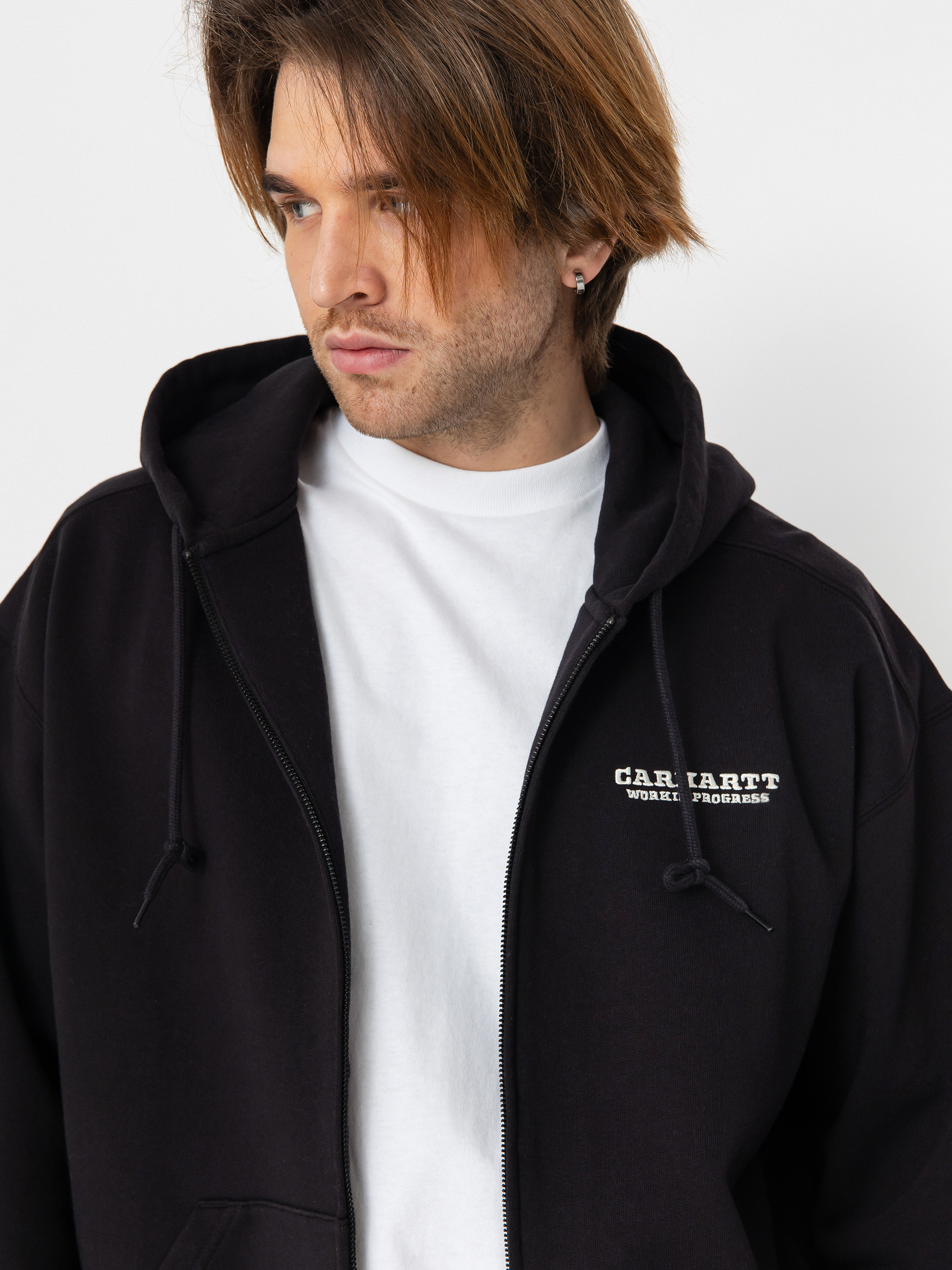 Худі Carhartt WIP Runaway ZHD (black/wax)