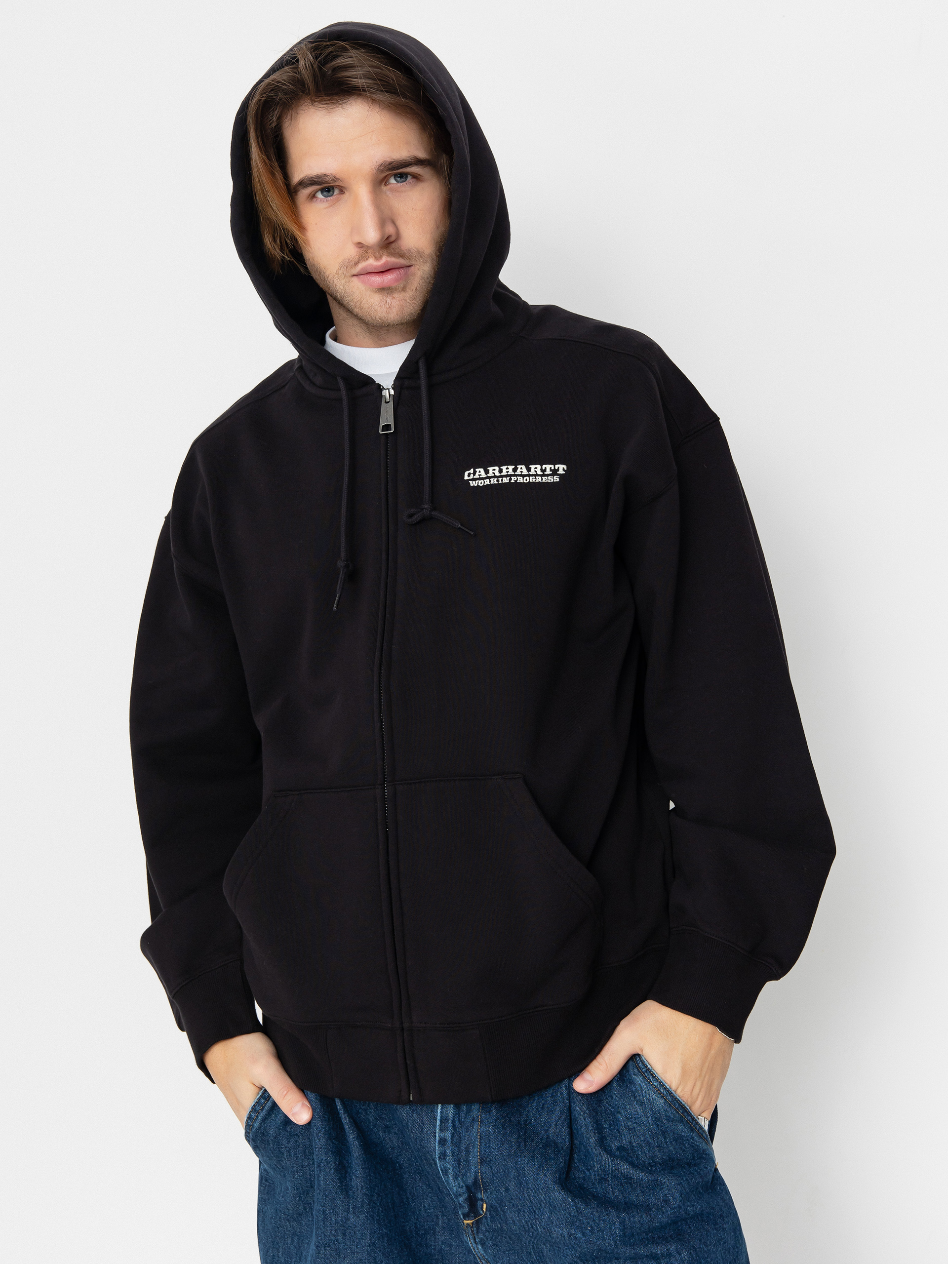 Худі Carhartt WIP Runaway ZHD (black/wax)