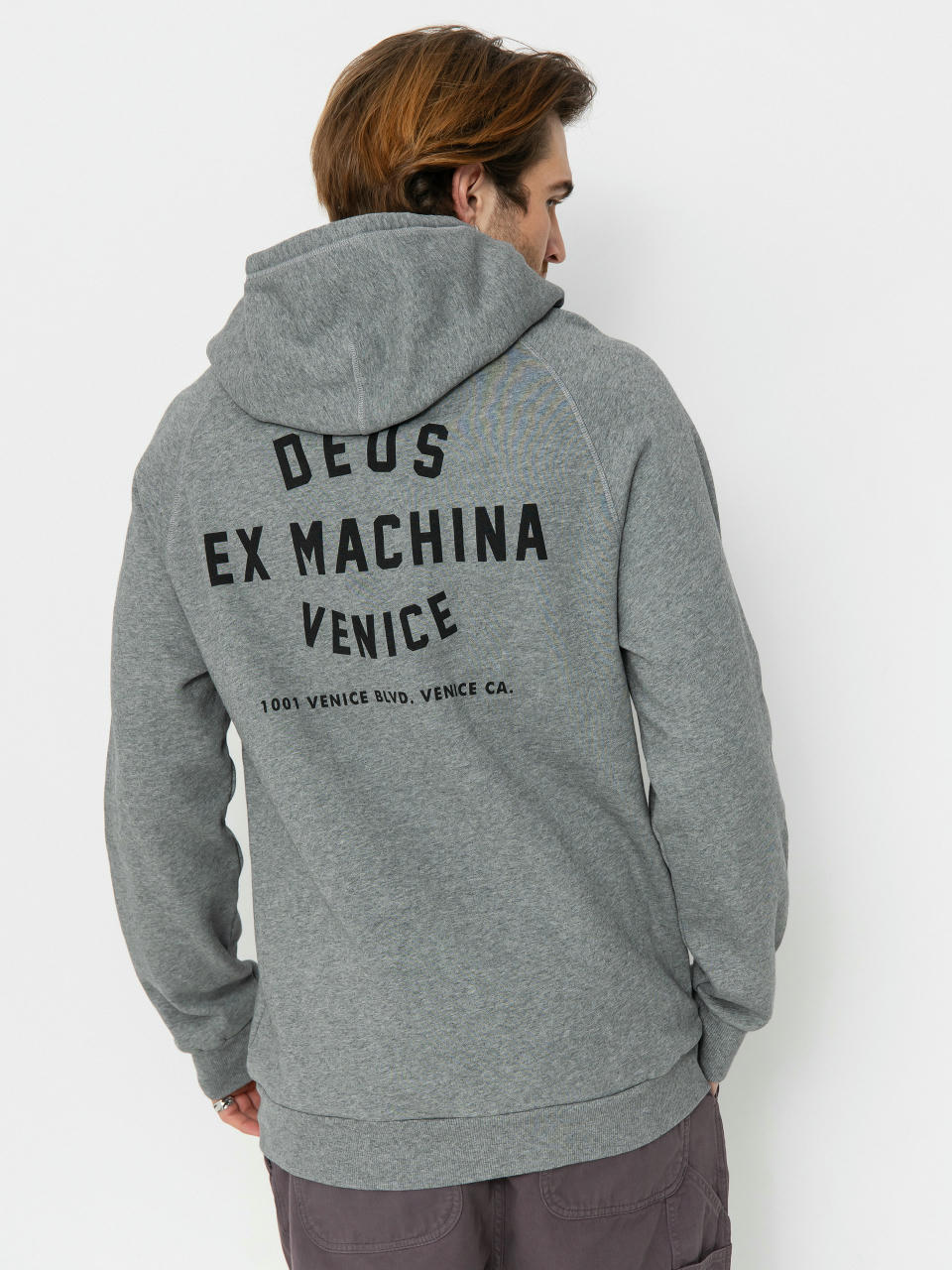 Худі Deus Ex Machina Venice Address HD (grey marle)