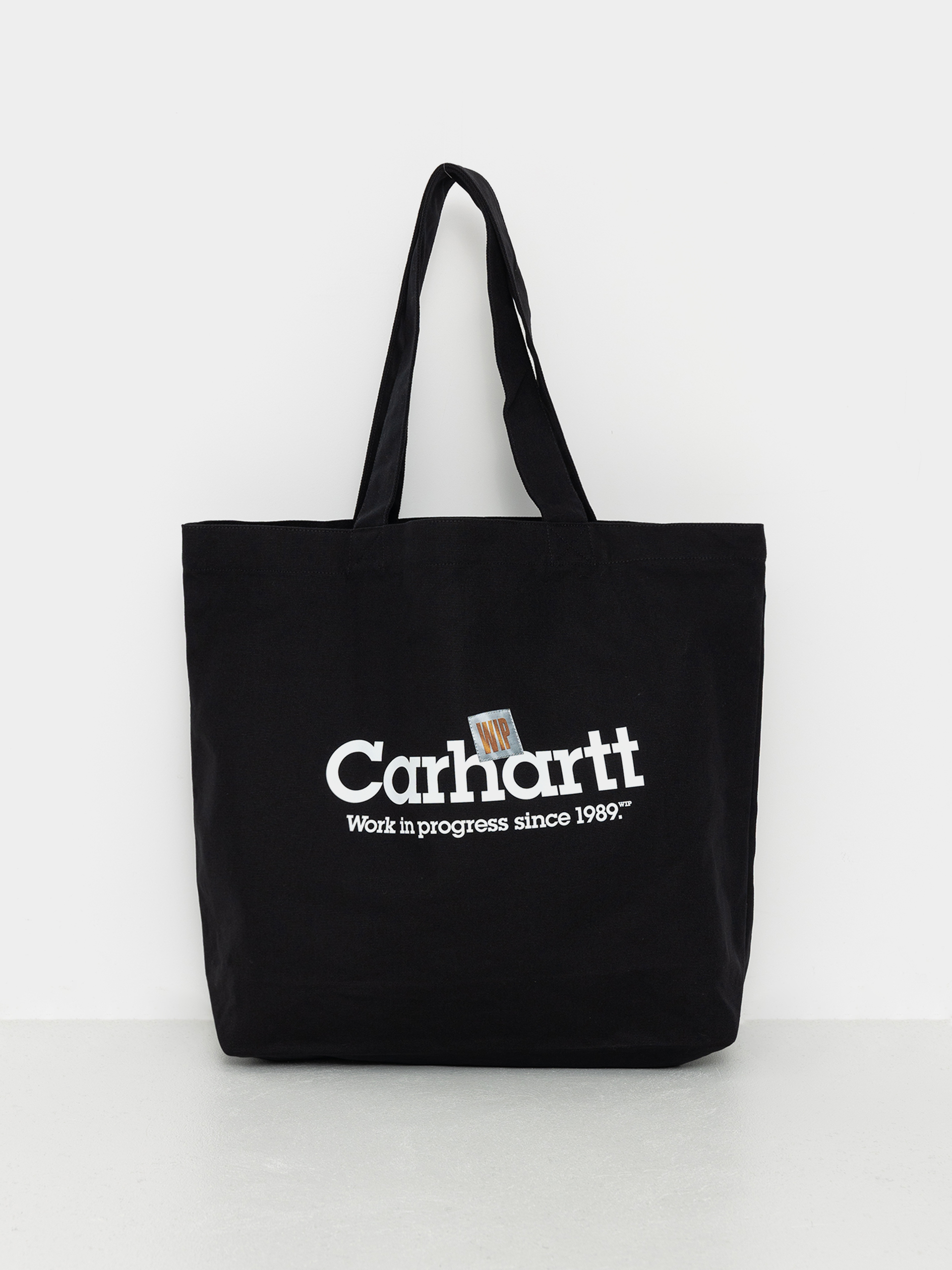 Сумка Carhartt WIP Canvas Graphic Tote (label script print black)