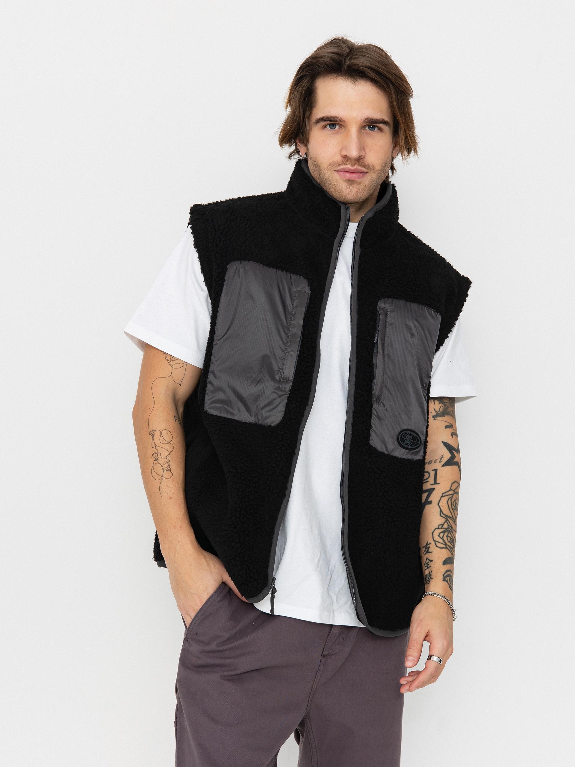 Чоловічий Флісовий светр DC Traverse (black)