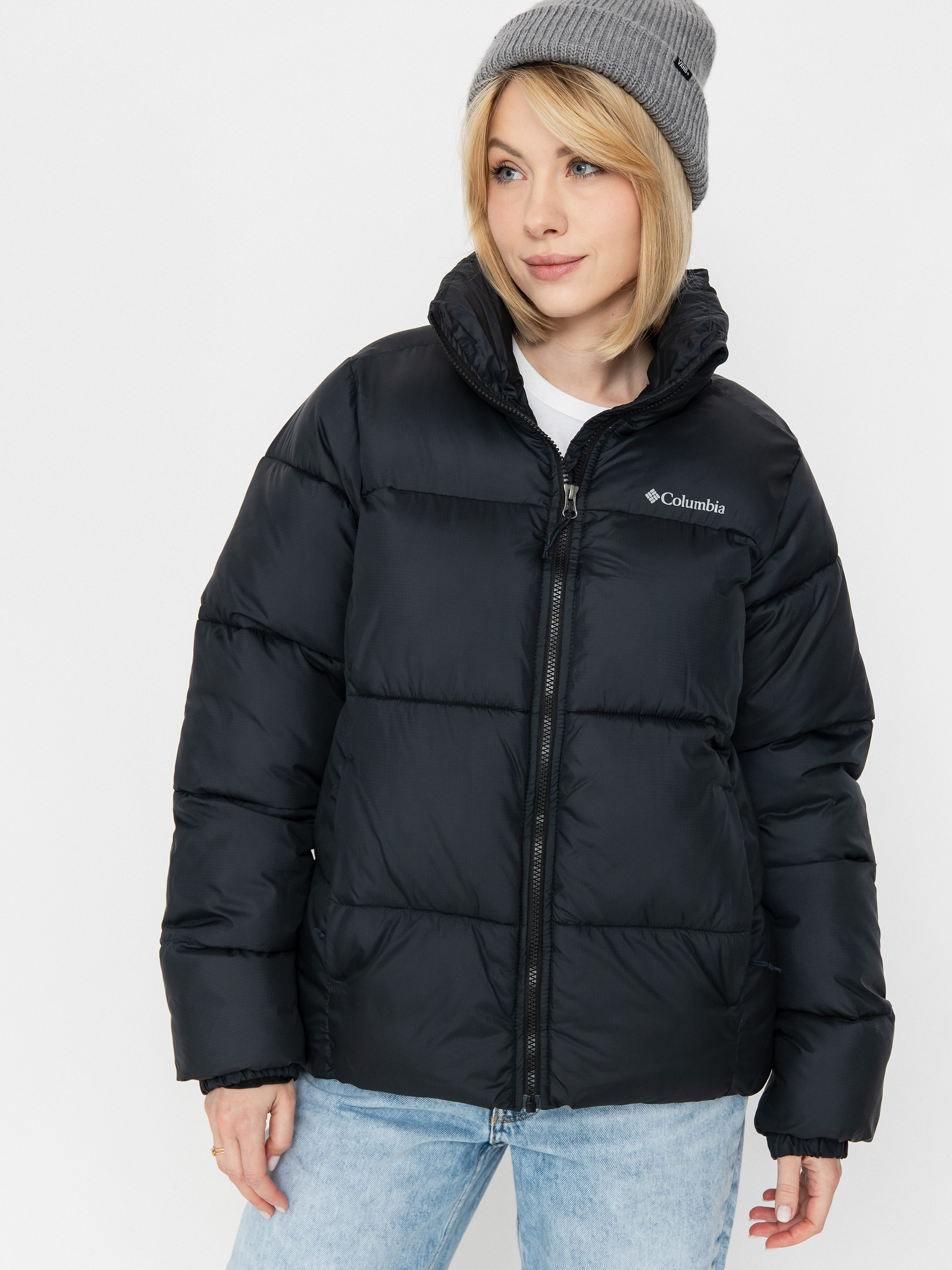 Куртка Columbia Puffect II Full Zip Wmn - чорний (black)