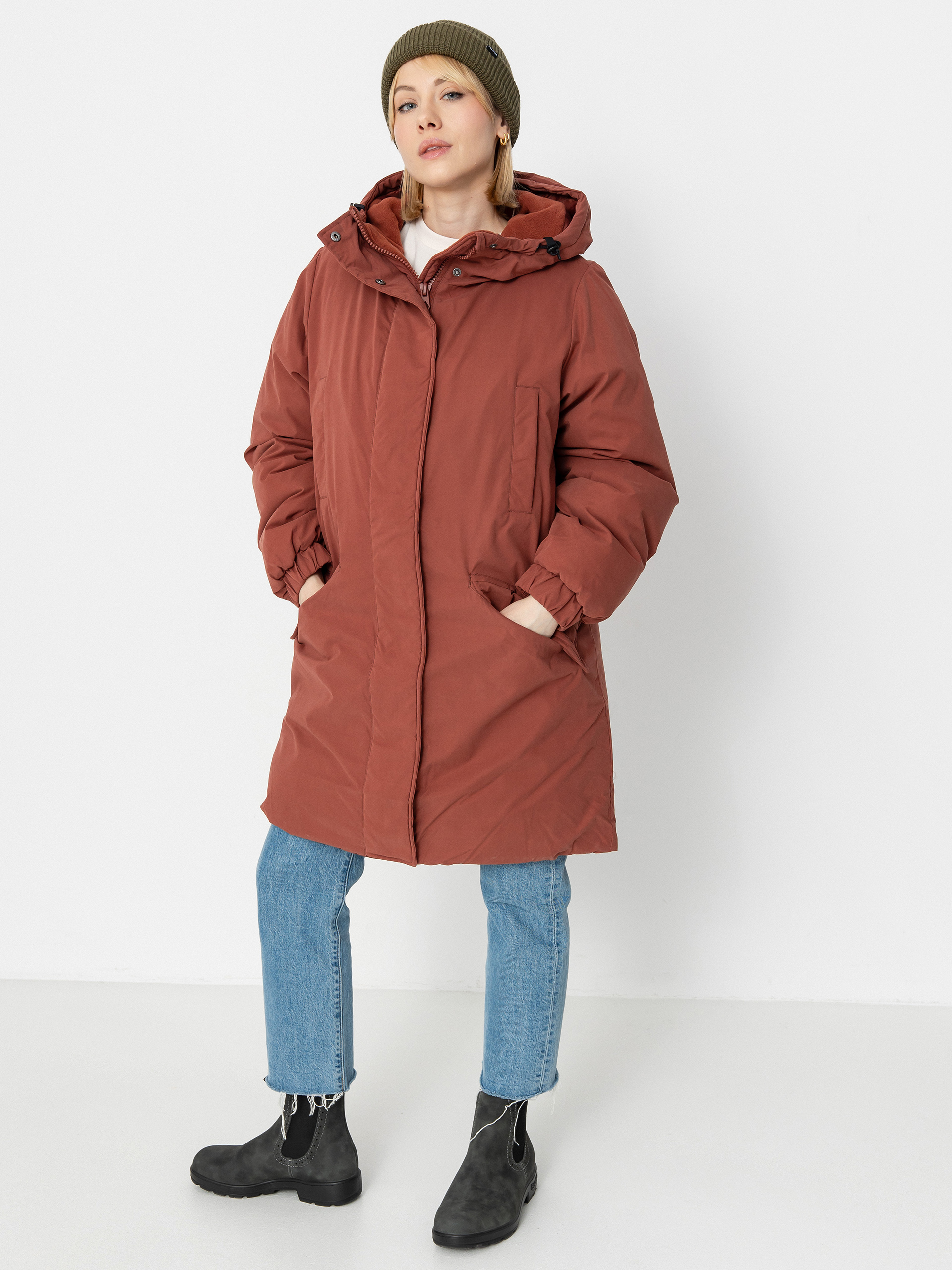 Куртка Volcom Sleepi Puff Up Parka Wmn (chestnut brown)