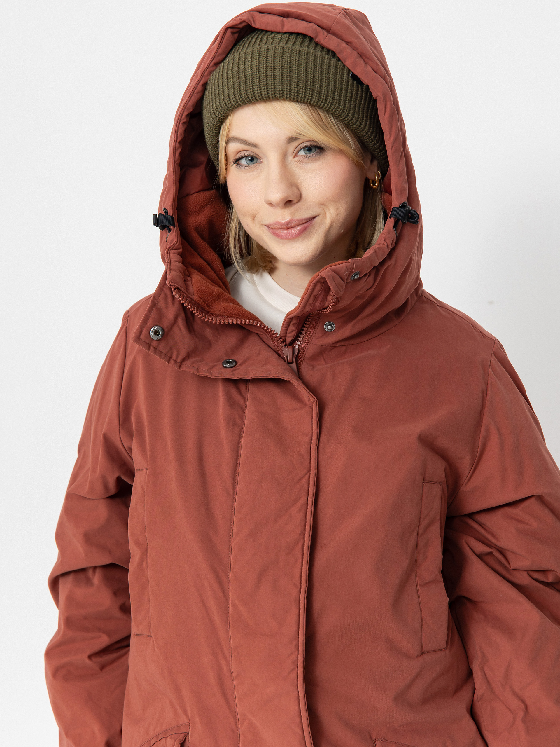 Куртка Volcom Sleepi Puff Up Parka Wmn (chestnut brown)