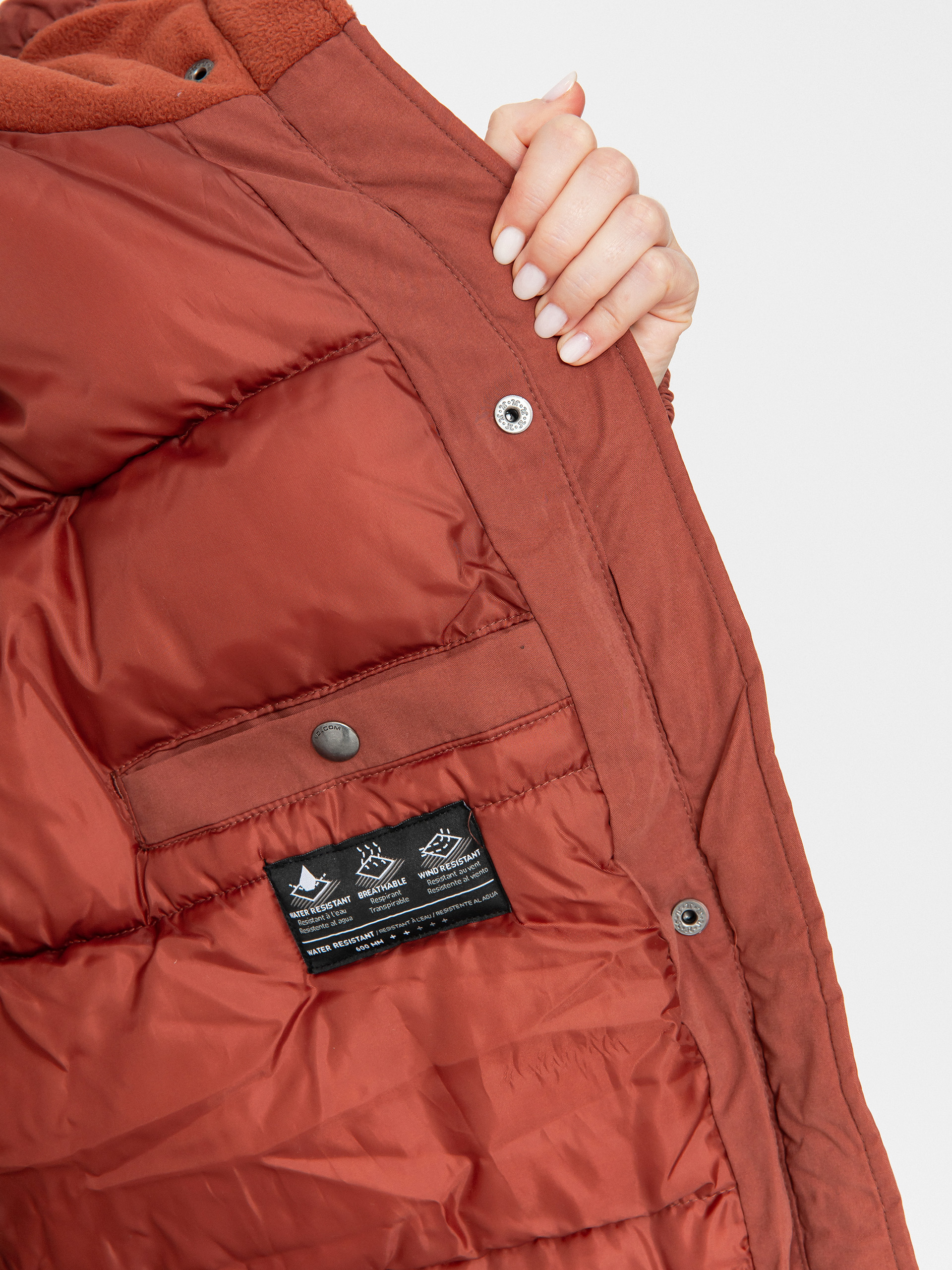 Куртка Volcom Sleepi Puff Up Parka Wmn (chestnut brown)