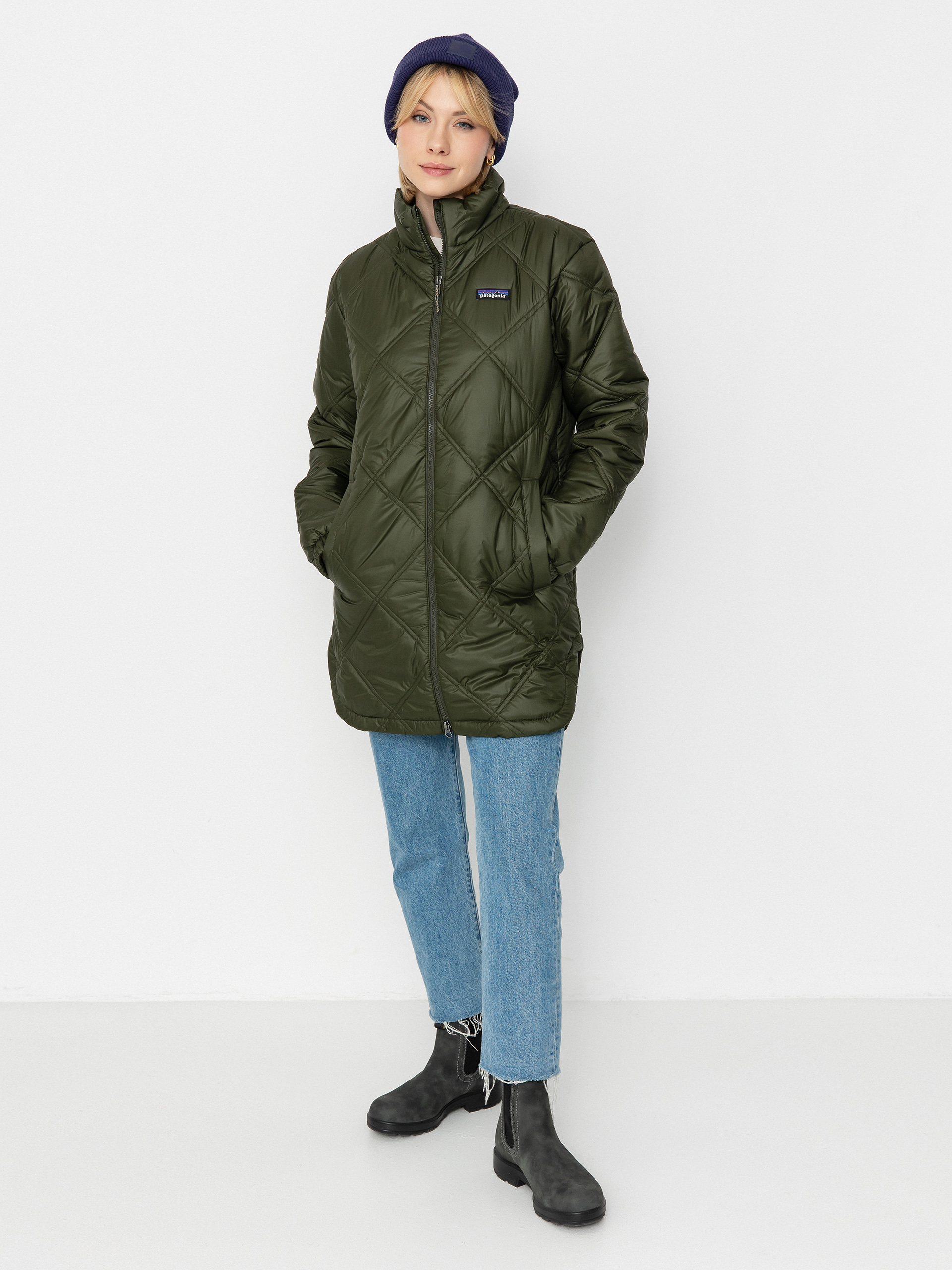 Куртка Patagonia Pine Bank Insulated Parka Wmn (pine needle green)