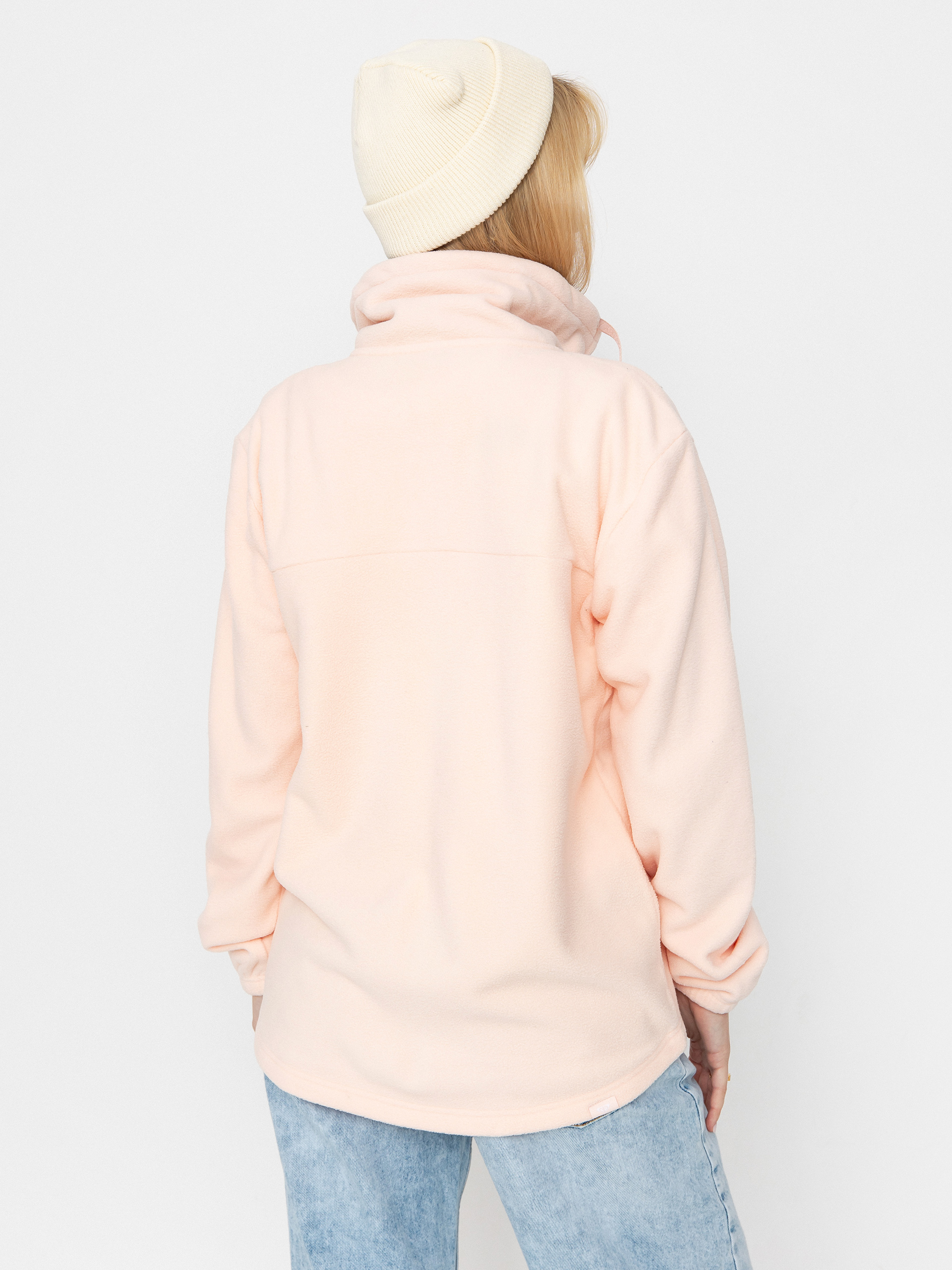 Жіночий Флісовий светр Roxy Fleeting Snow (pink salt)