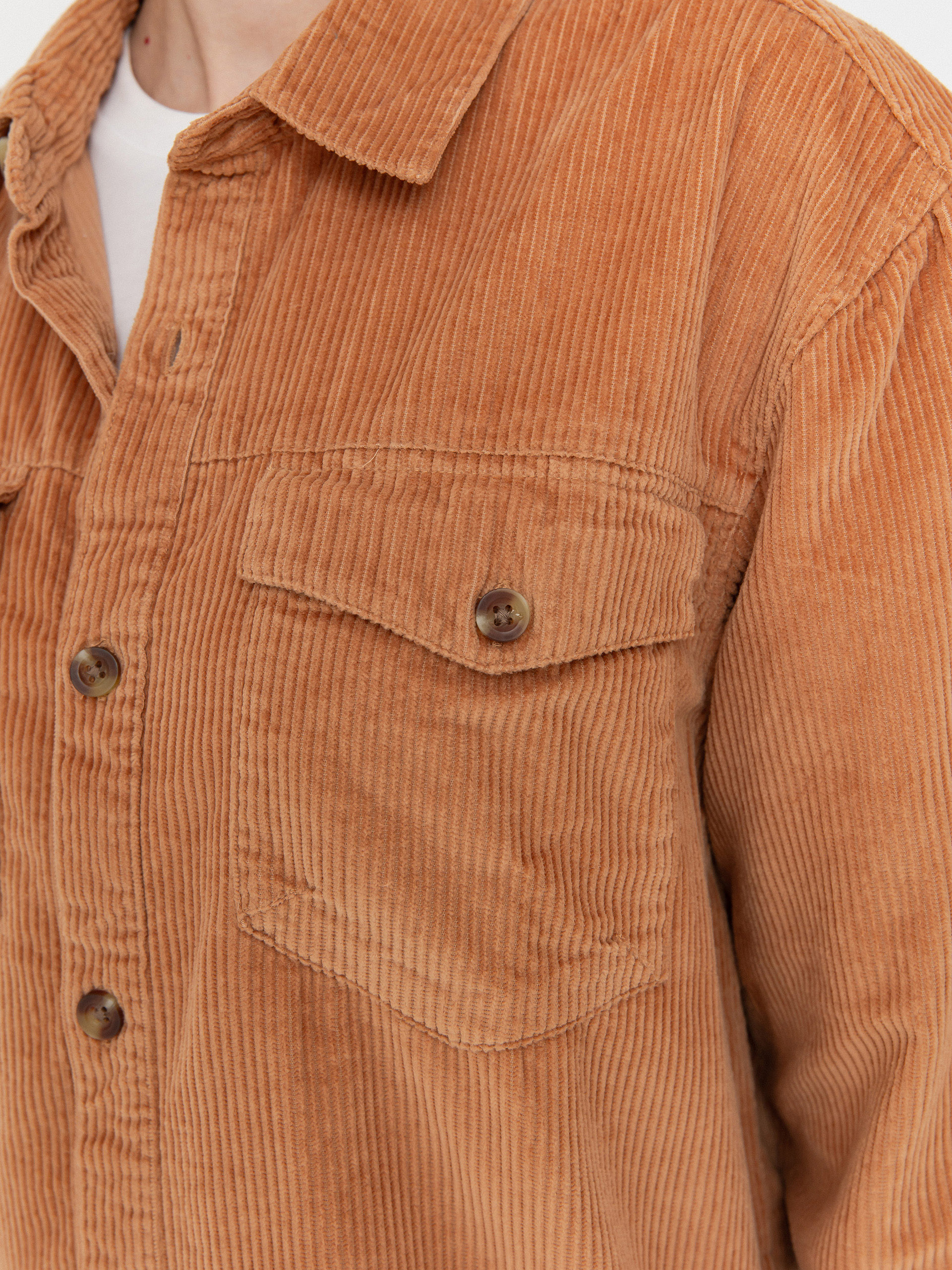 Сорочка Roxy Let It Go Cord Wmn (camel)