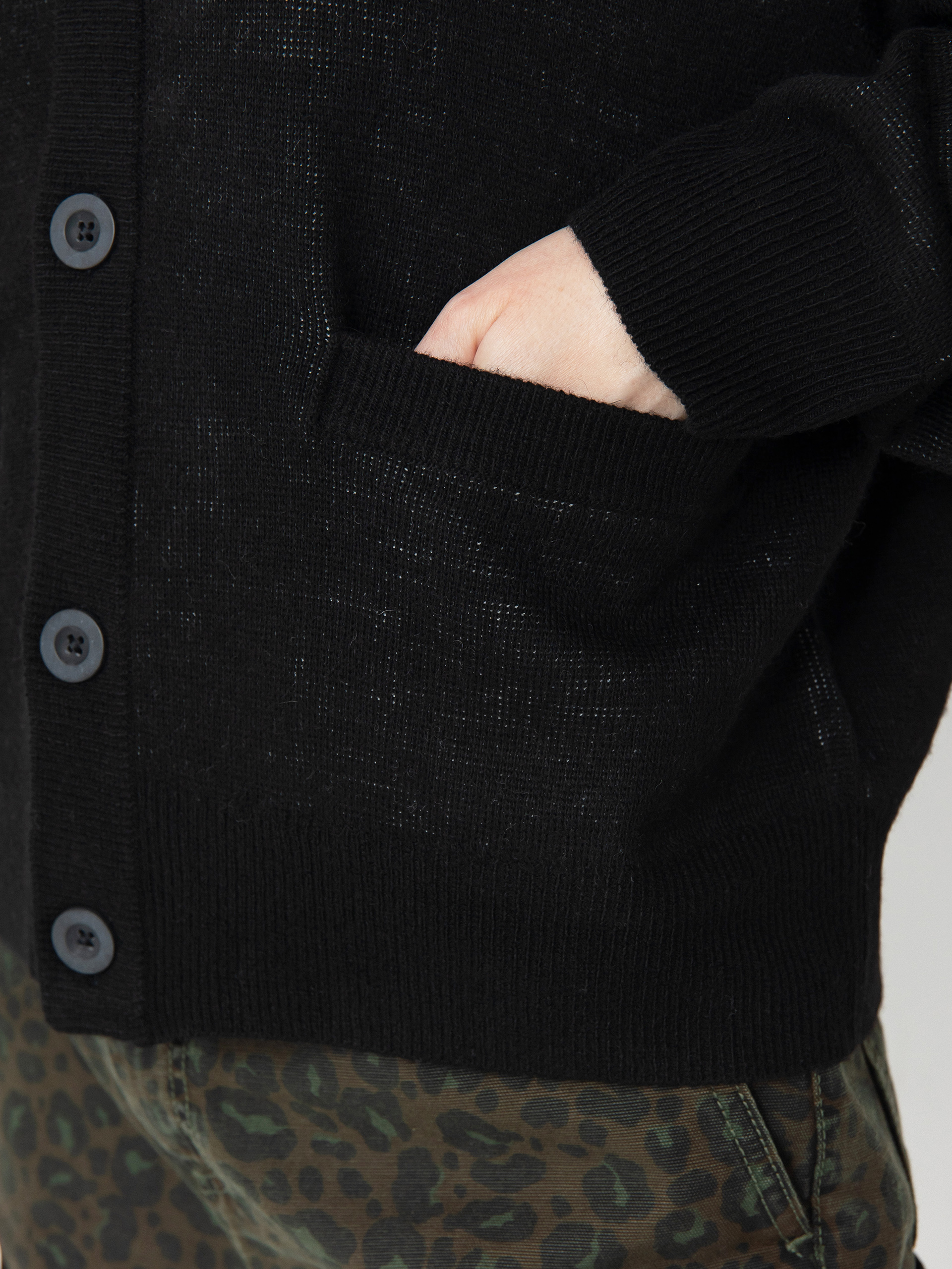 Светр Carhartt WIP Harttbreaker Cardigan Wmn (black/wax)