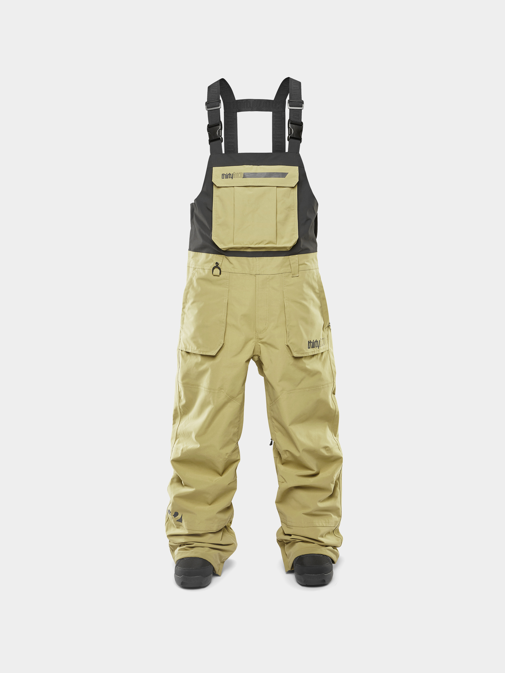 Сноубордичні штани ThirtyTwo Basement Bib (khaki)