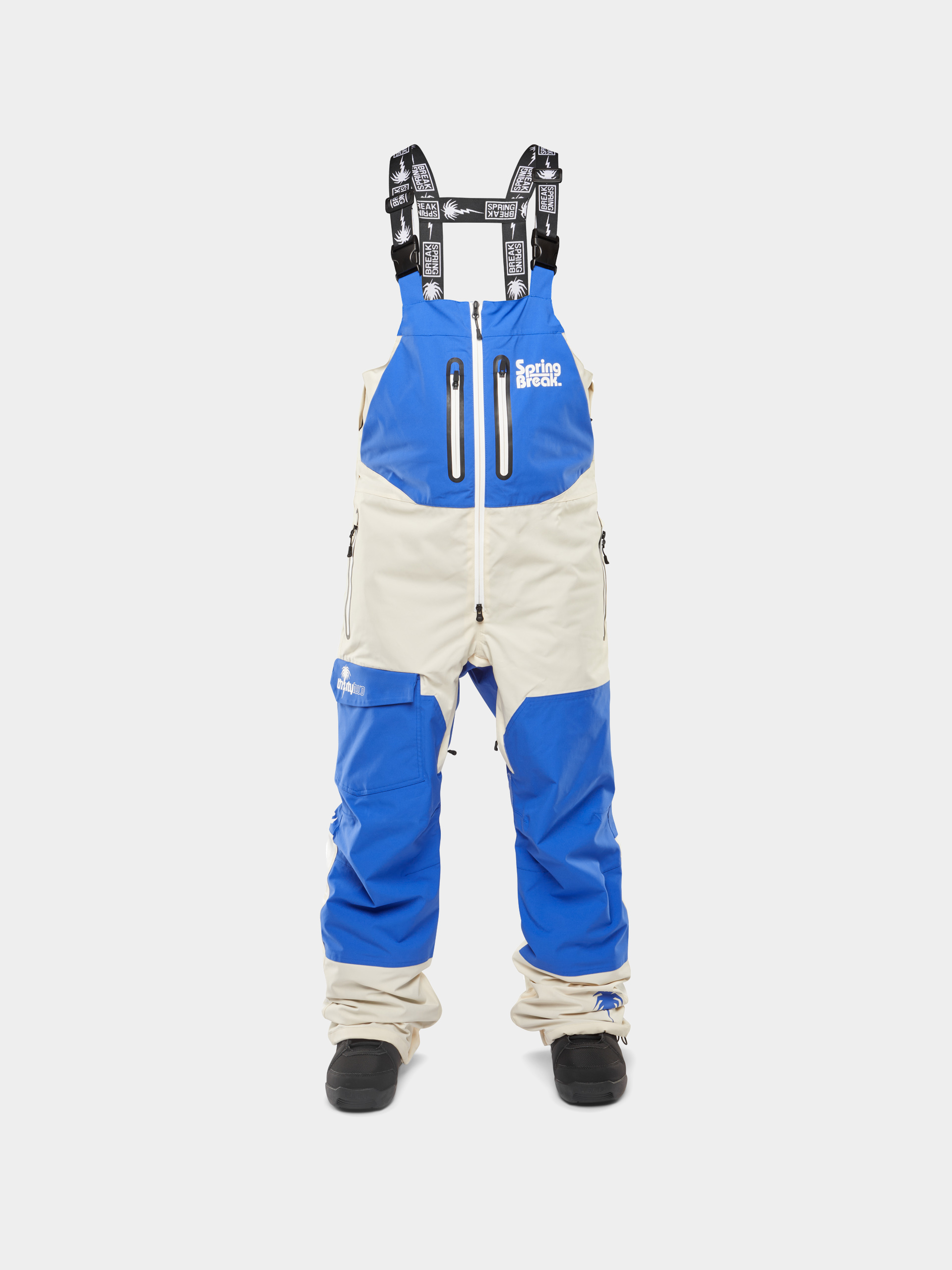 Сноубордичні штани ThirtyTwo Springbreak Bib (blue)