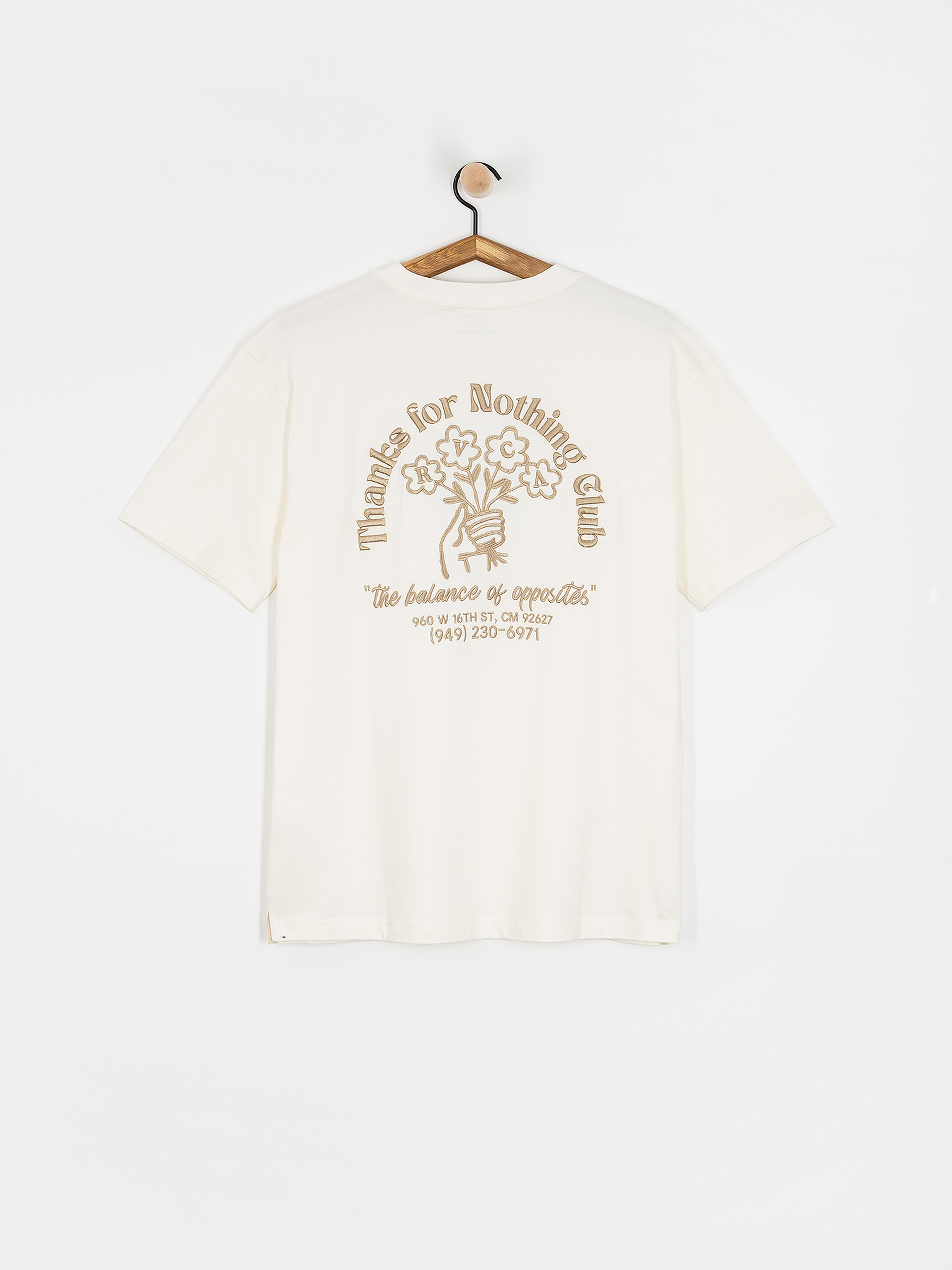 Футболка RVCA Thanks For Nothing (salt)