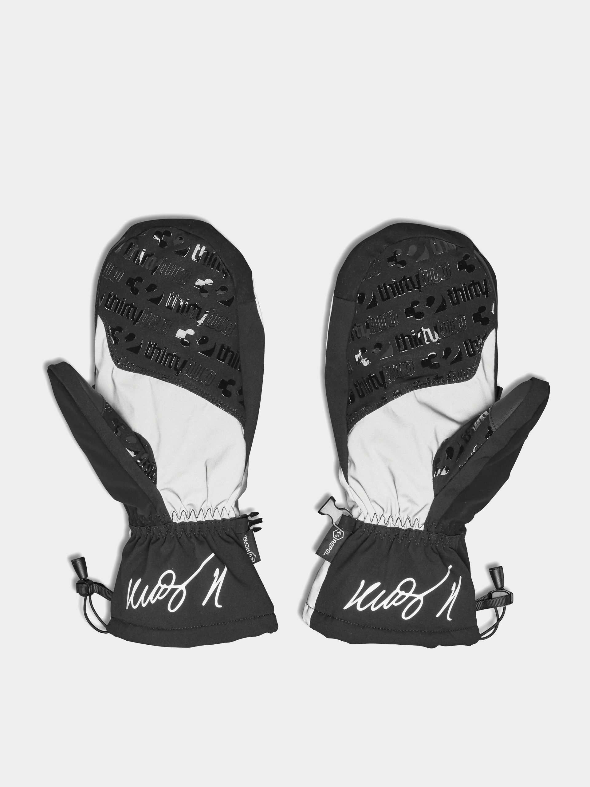 Рукавиці ThirtyTwo Corp Mitt Xlt (black/black/reflective)