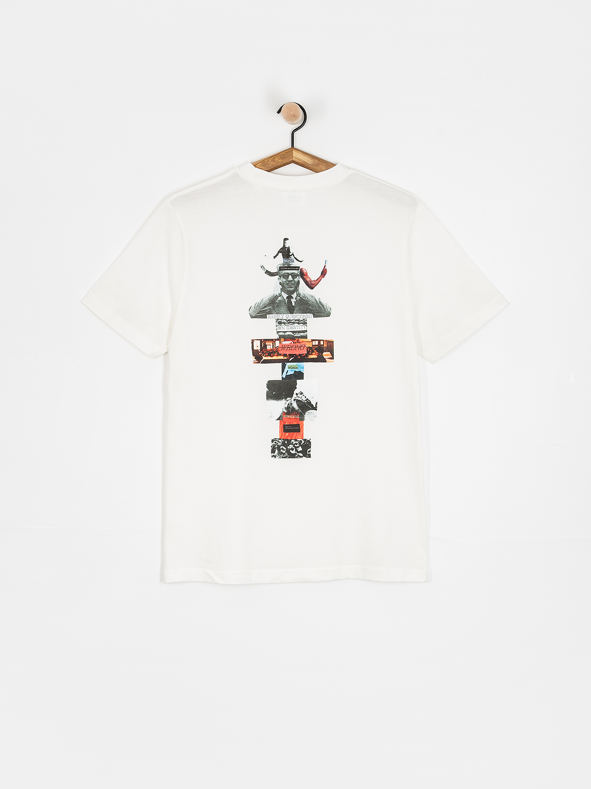 Футболка Poetic Collective Wrong (off white)