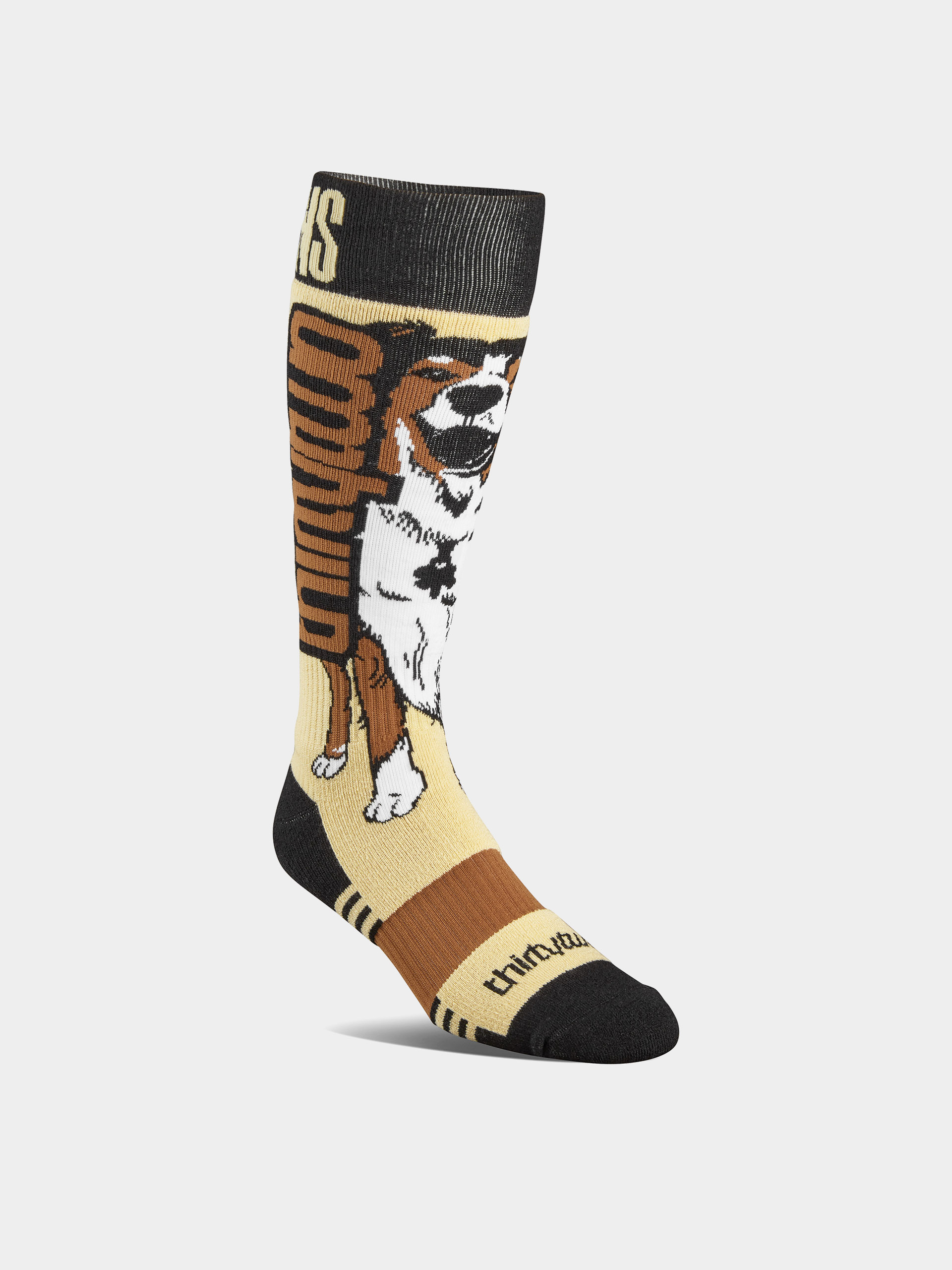 Шкарпетки ThirtyTwo Signature Merino (black/brown)