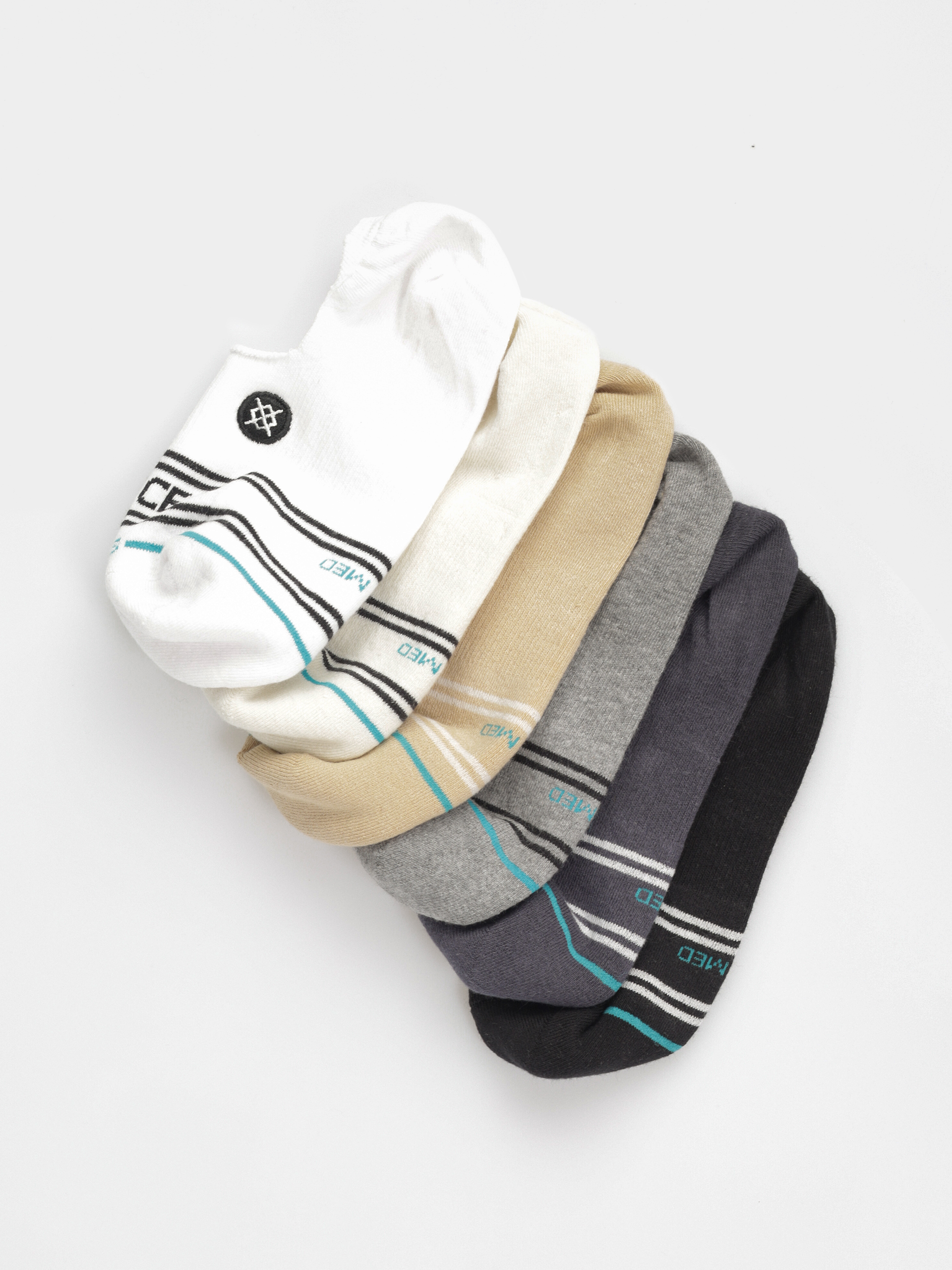  Шкарпетки Stance Basic No Show 6 Pack (multi)