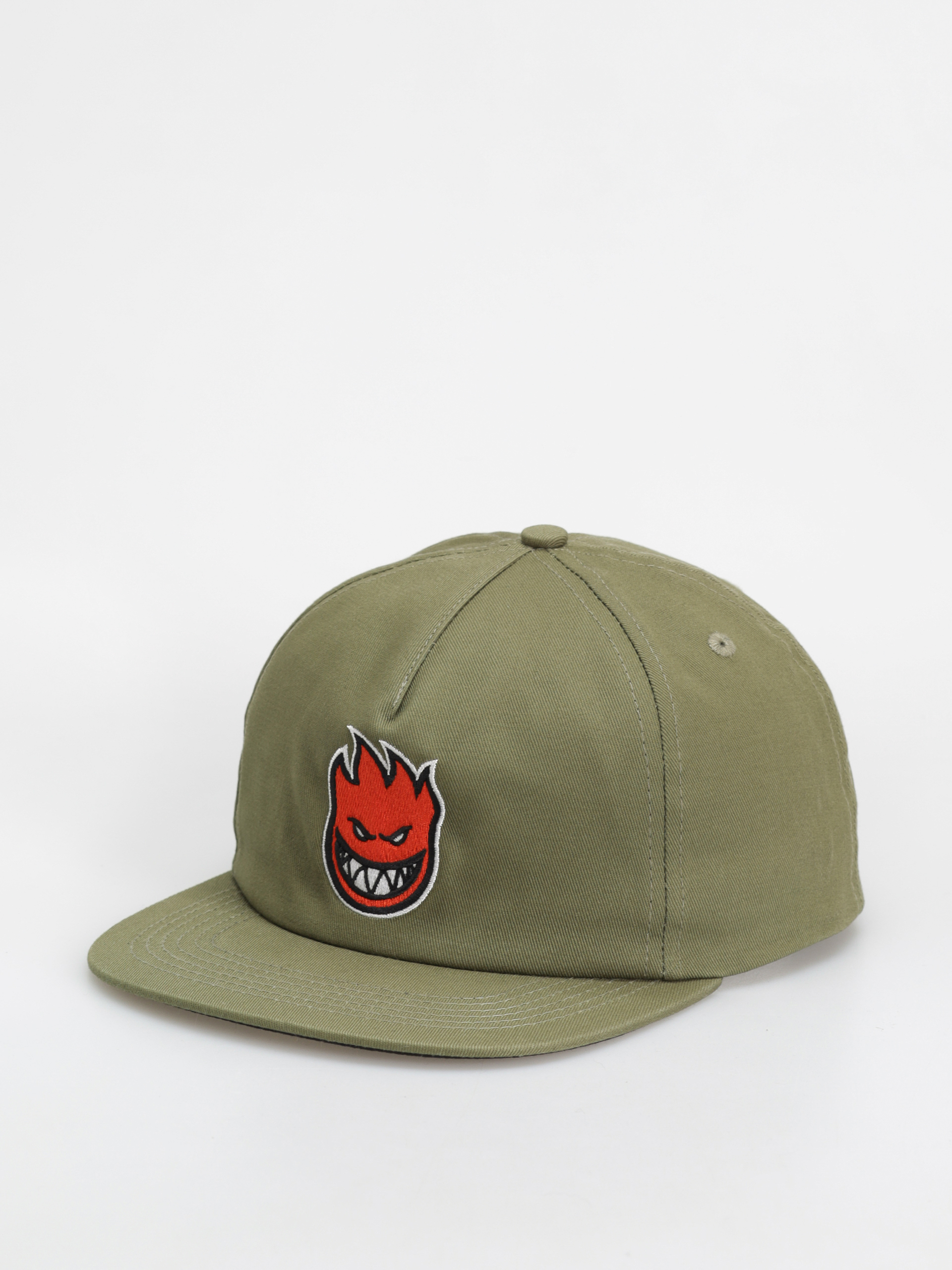 Кепка Spitfire Bighead Fill Snap (olive/red)