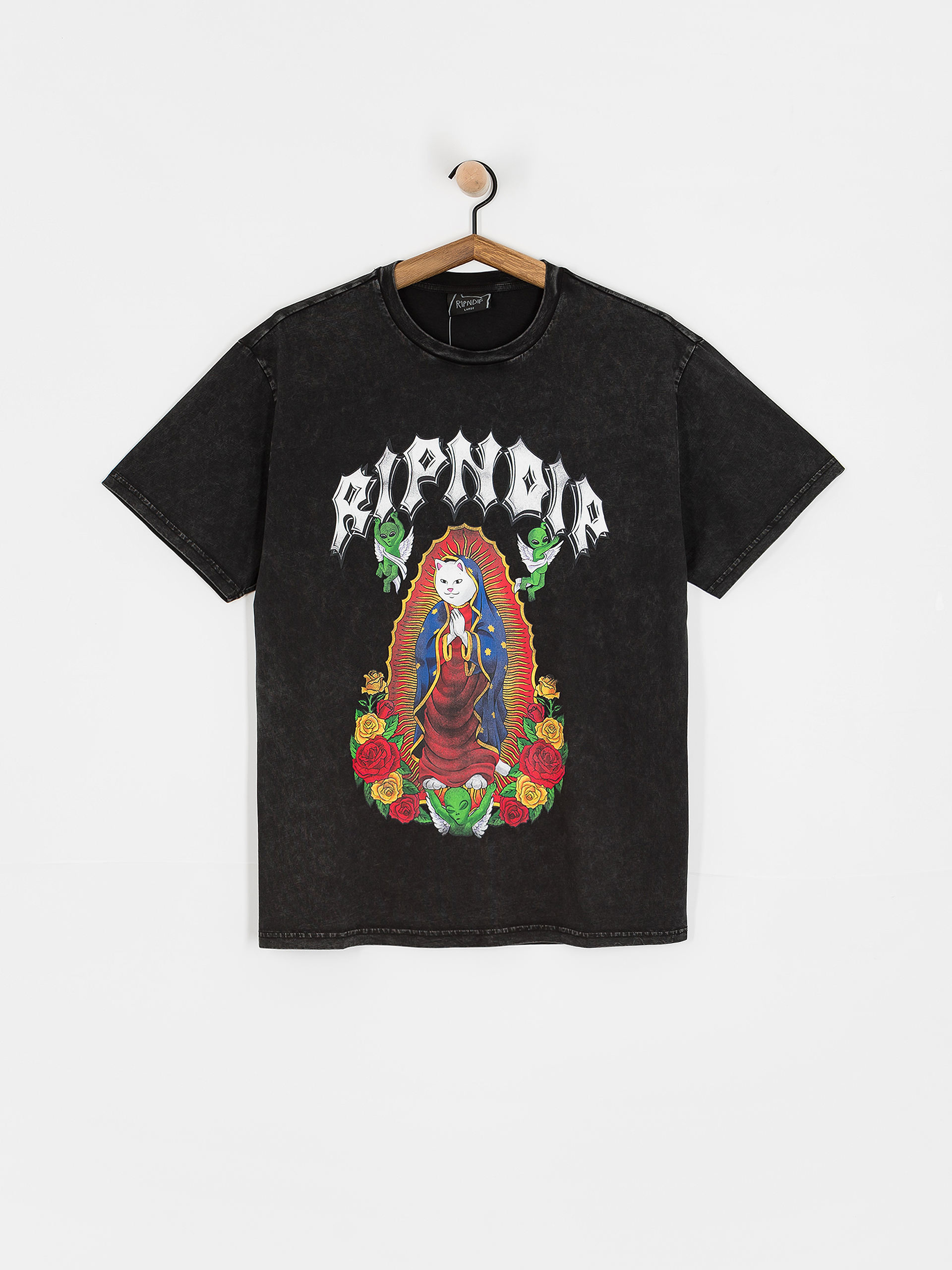 Футболка RipNDip Mother Nerm (black wash)