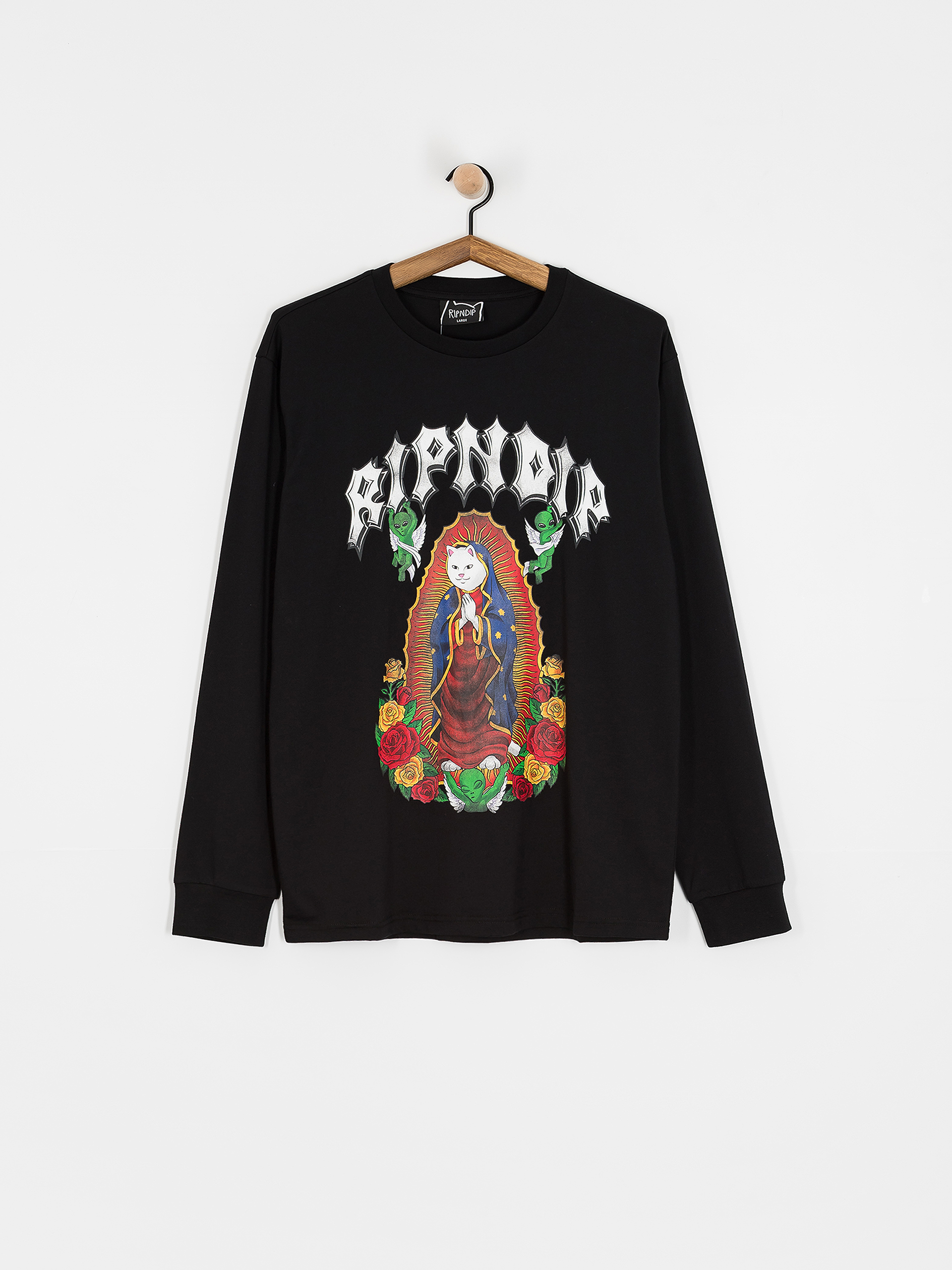 Лонгслів RipNDip Mother Nerm (black)