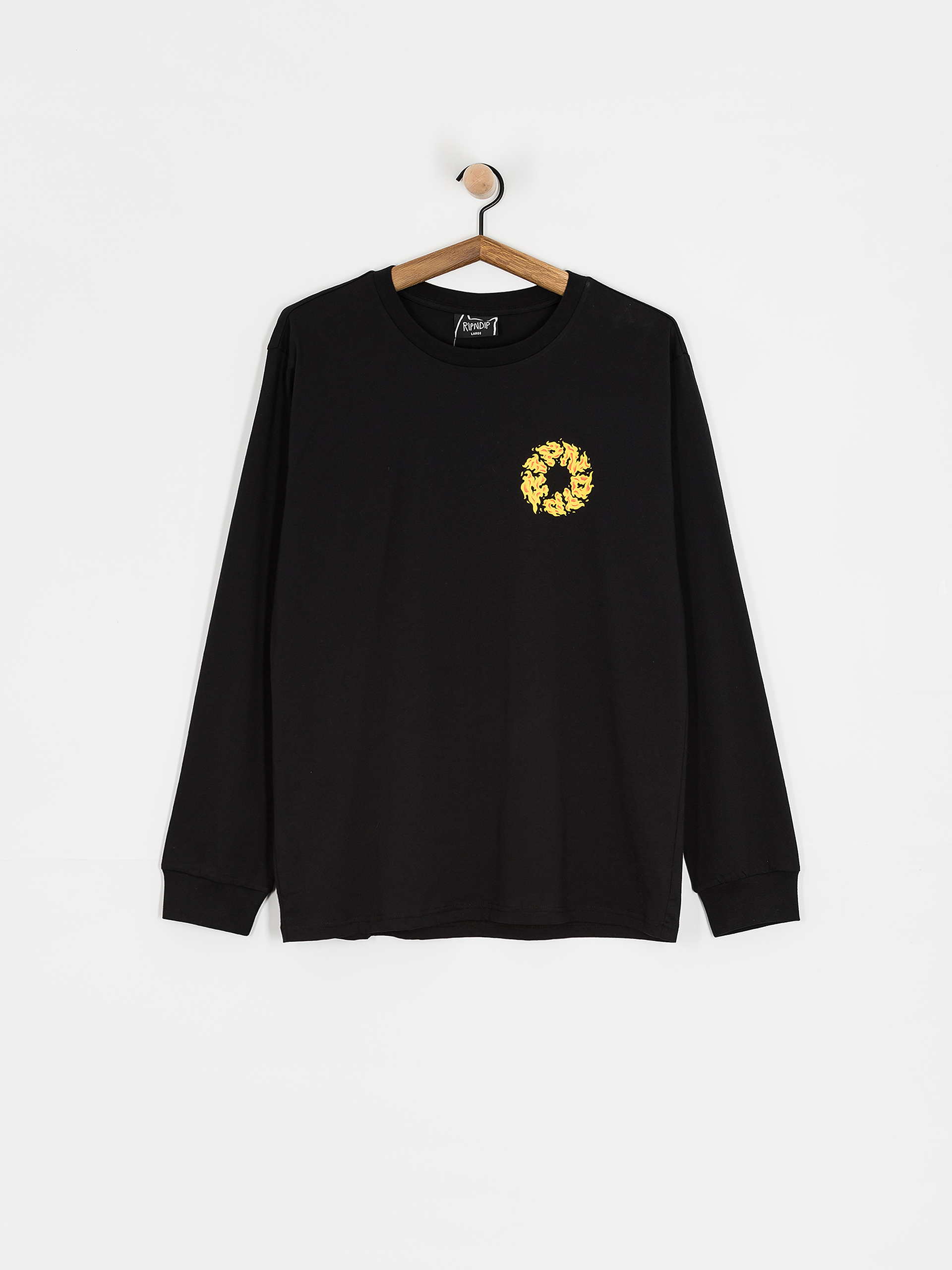 Лонгслів RipNDip Burn In Heck (black)